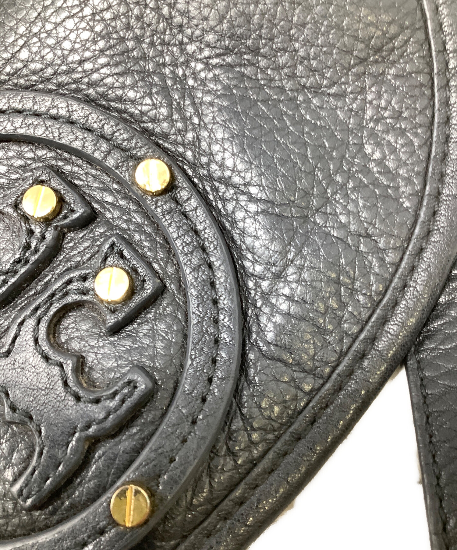 中古・古着通販】TORY BURCH (トリーバーチ) ロゴ スタッズ ショルダー
