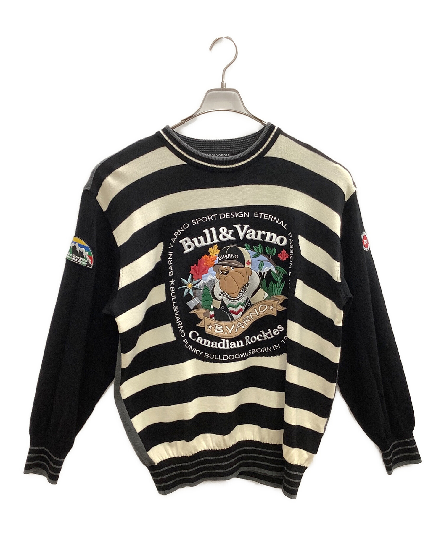 ​美品 BARNI VARNOバーニヴァーノ サマーニット M クリーニング済 中古・古着通販】BARNI VARNO (バーニヴァーノ) 薄手ニット