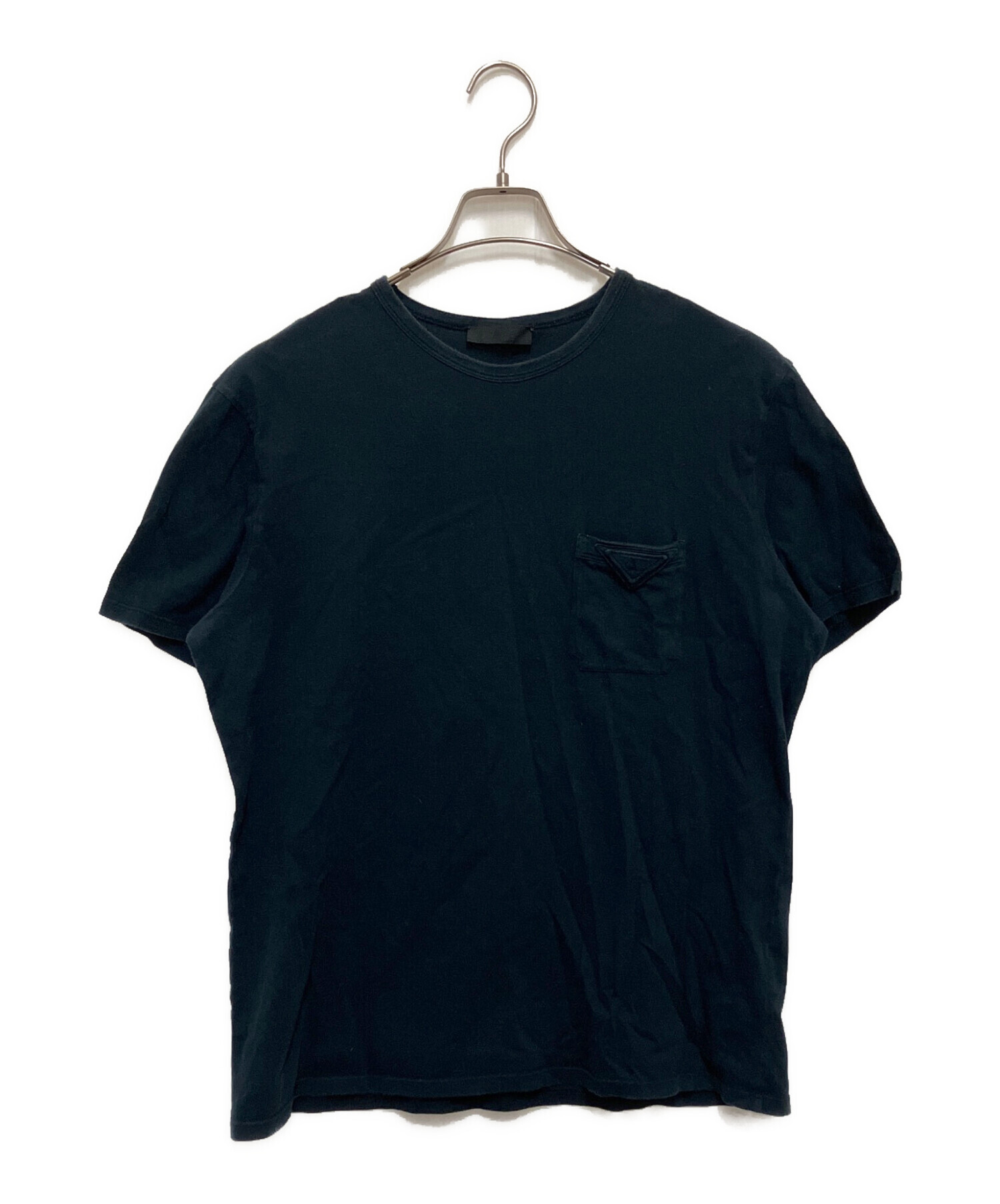 PRADA ネイビー 半袖Tシャツ Navy Three Pack Cotton Jersey T-shirts | PRADA - United States