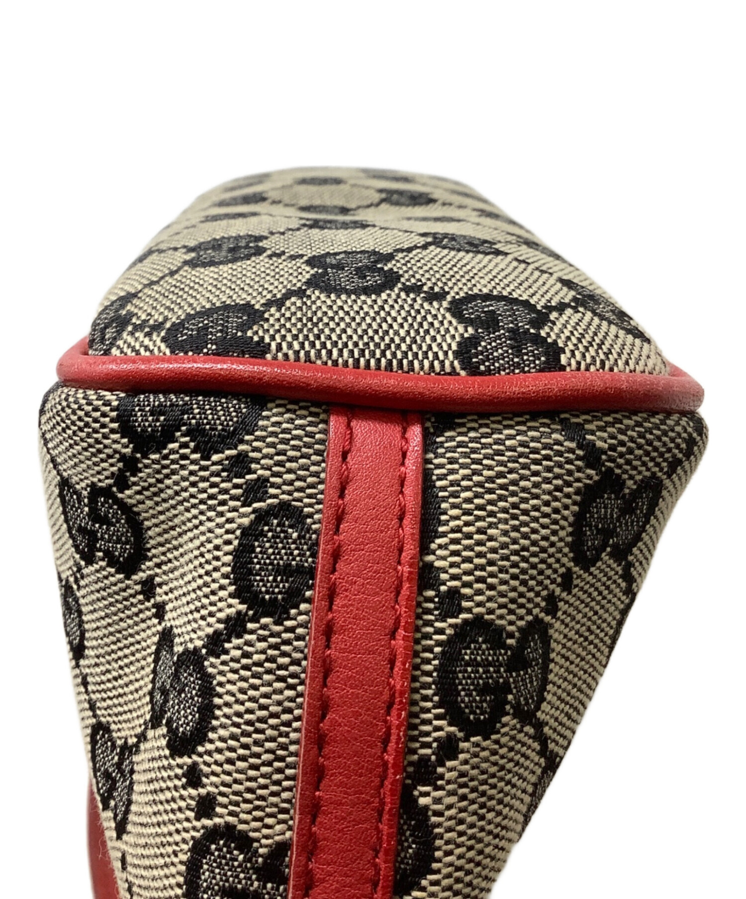 中古・古着通販】GUCCI (グッチ) GUCCI グッチ ベージュ レッド