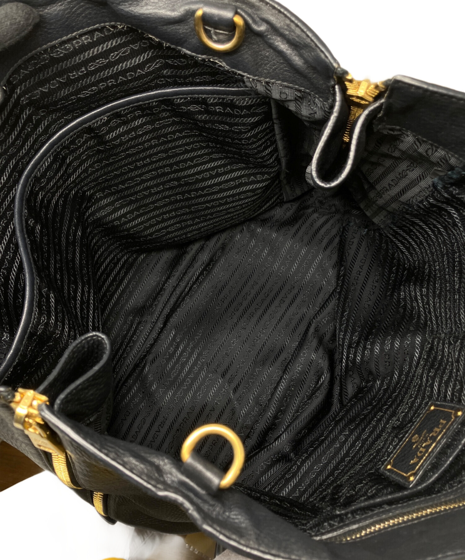 中古・古着通販】PRADA (プラダ) 2WAYバッグ PRADA(プラダ) ヴィッテロ 