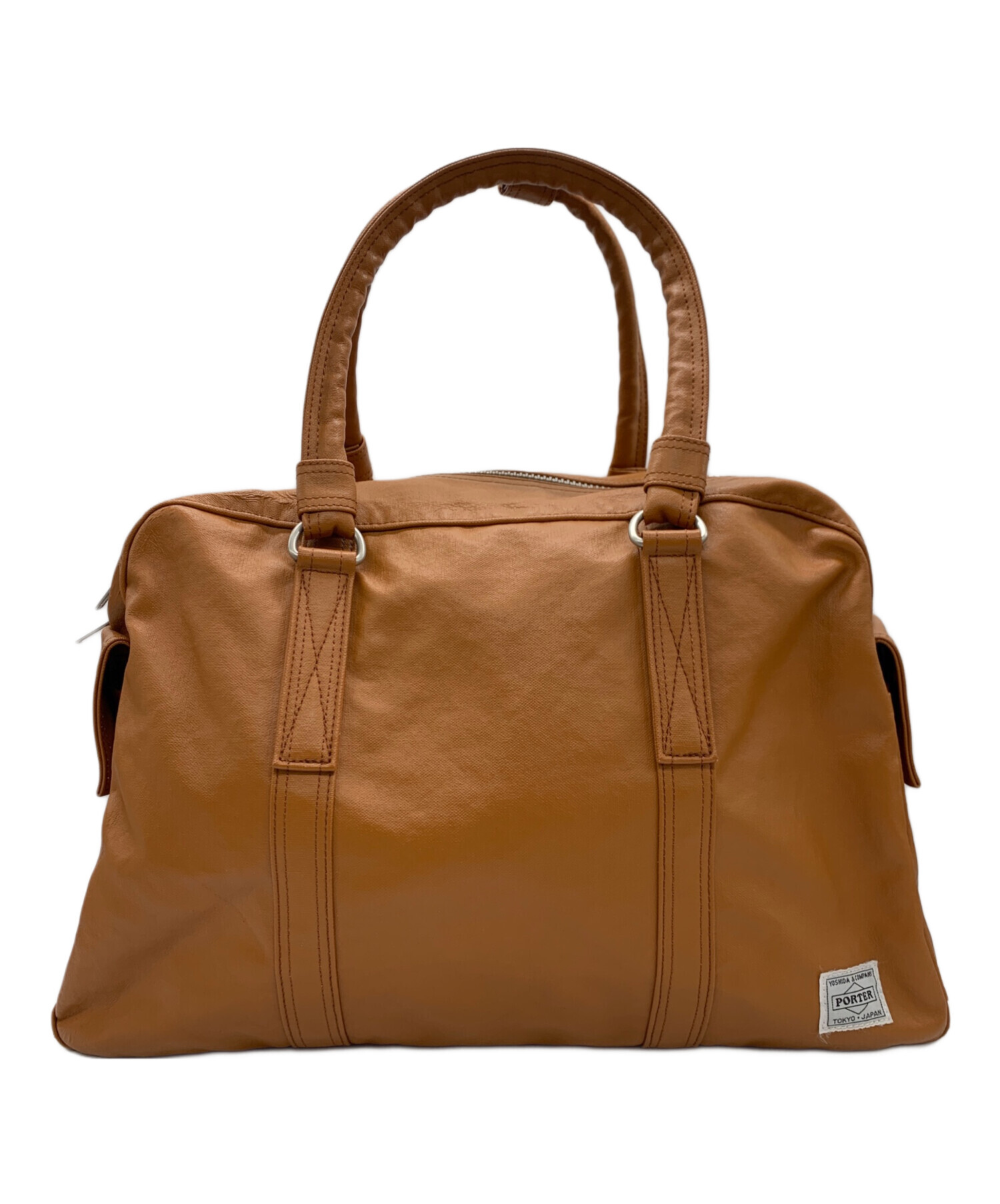 美品　PORTER 廃盤　完売品　フリースタイル ボストンバッグ ブラウン 中古・古着通販】PORTER (ポーター) フリースタイルボストンバッグ