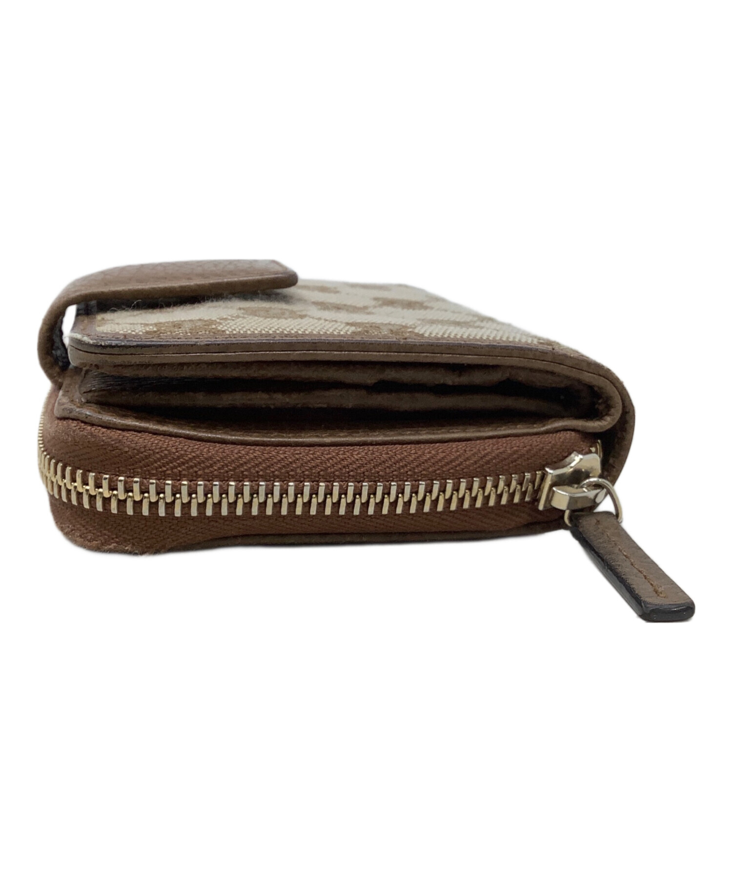 中古・古着通販】GUCCI (グッチ) GUCCI 2つ折り財布 ベージュ