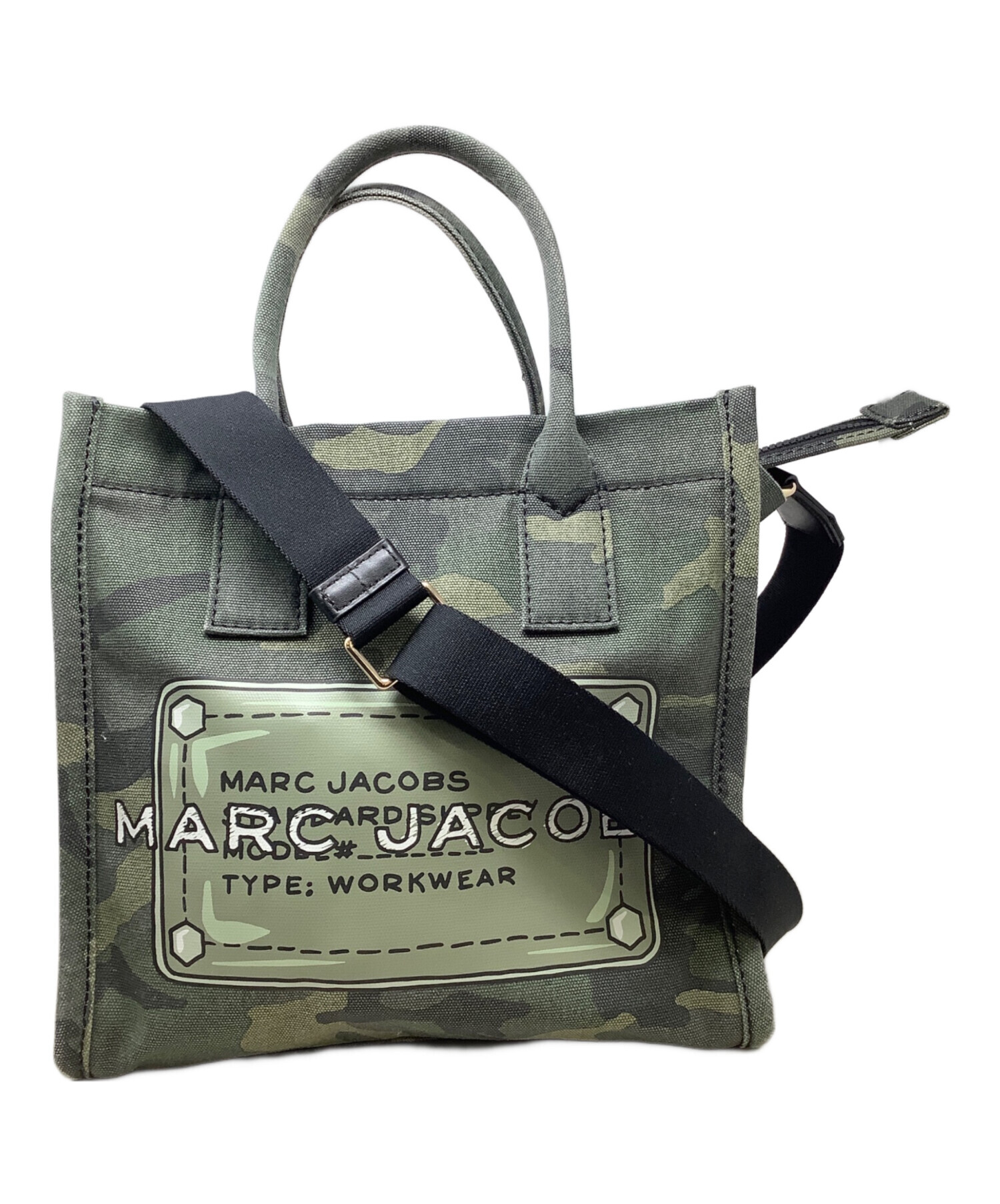 中古・古着通販】MARC JACOBS (マークジェイコブス) 2WAYバッグ カーキ