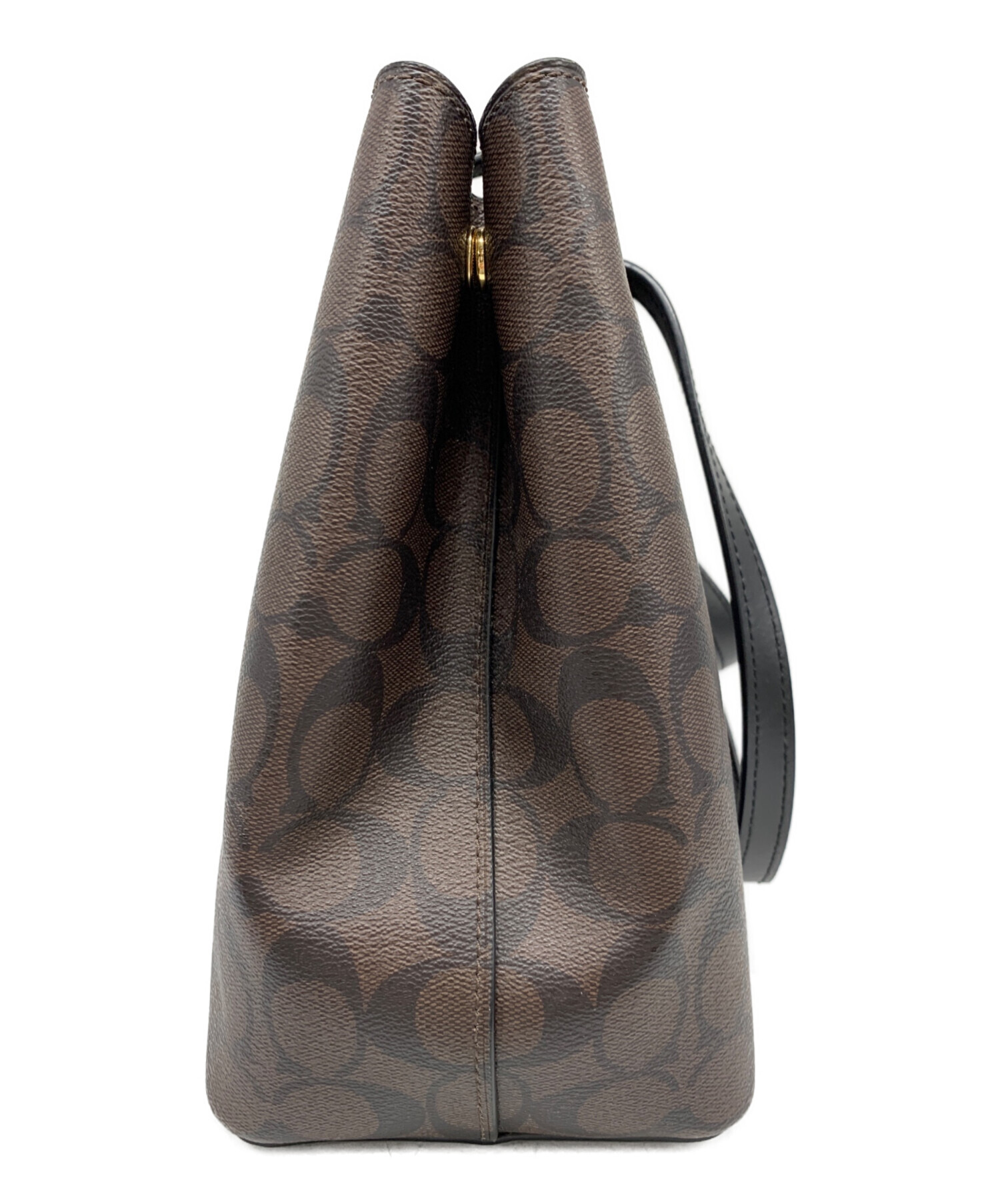 中古・古着通販】COACH (コーチ) アベニュー キャリーオール ブラウン