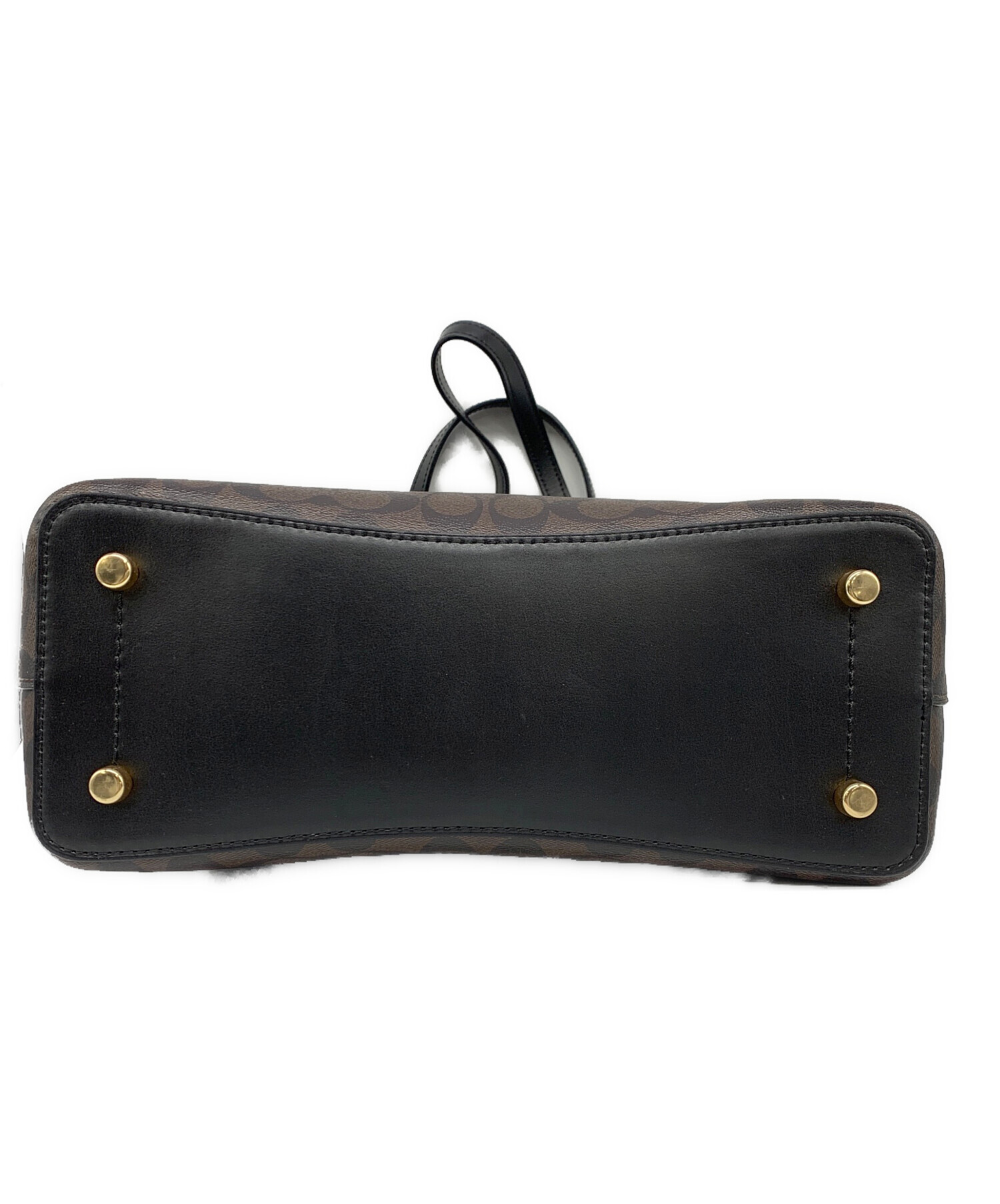 中古・古着通販】COACH (コーチ) アベニュー キャリーオール ブラウン