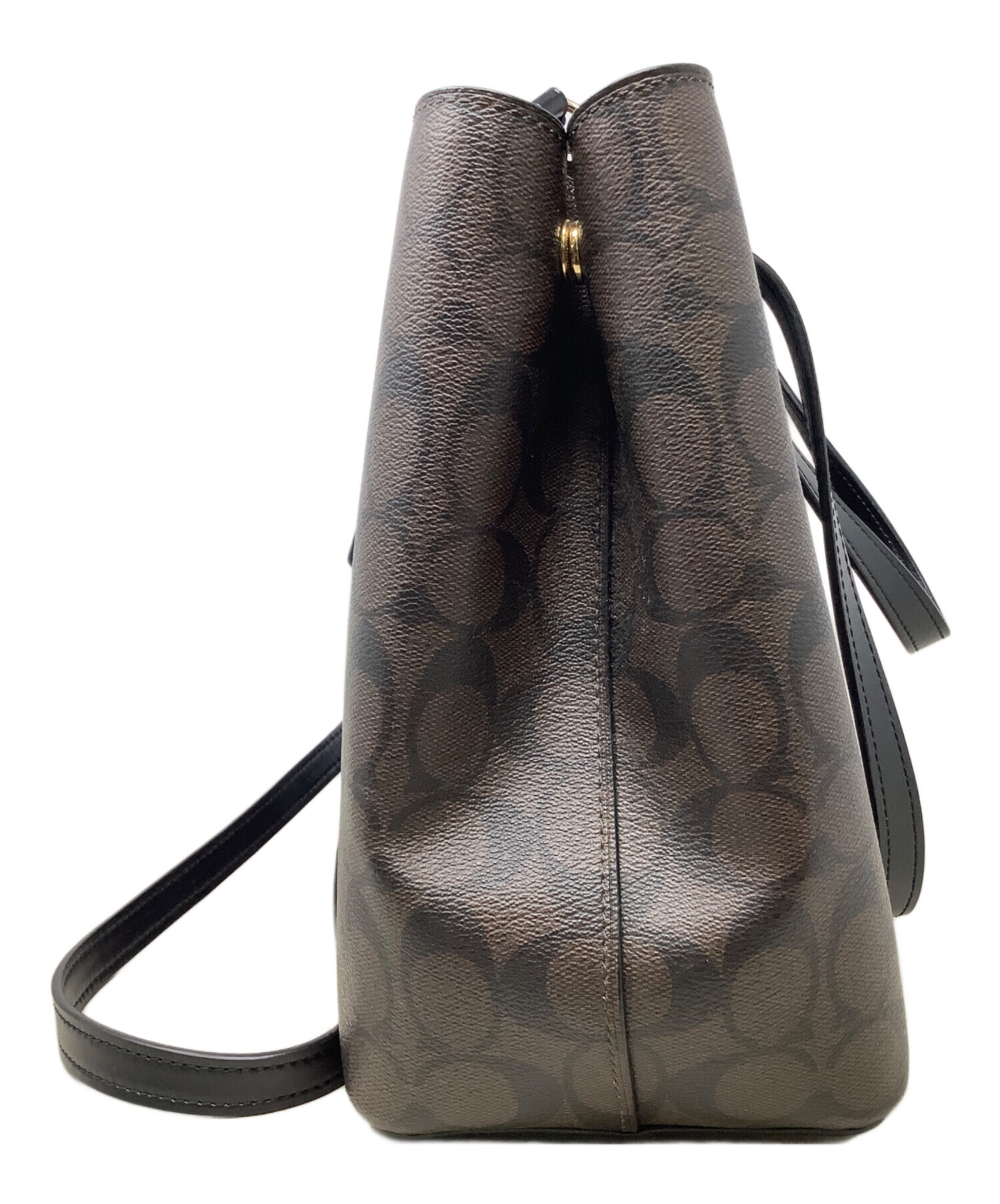中古・古着通販】COACH (コーチ) アベニュー キャリーオール ブラウン 