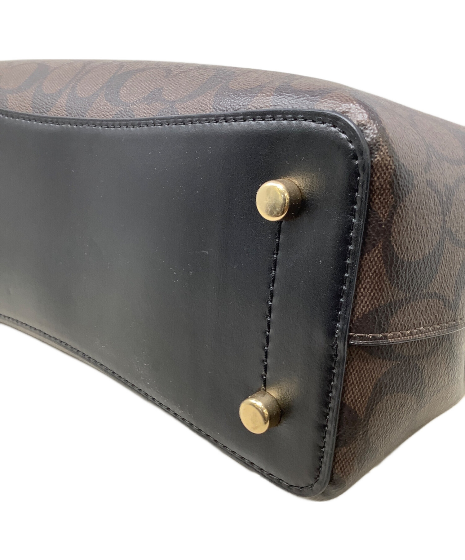 中古・古着通販】COACH (コーチ) アベニュー キャリーオール ブラウン
