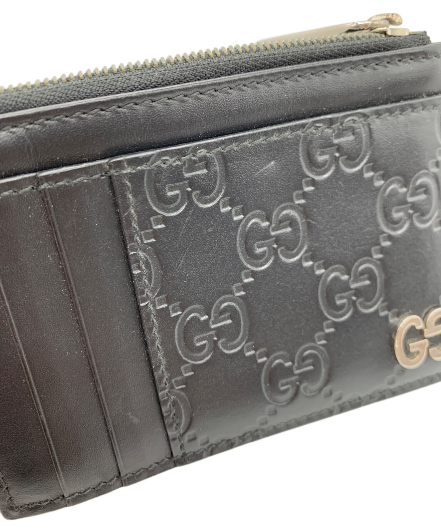 GUCCI グッチ 財布・ケース  黒 【古着】【中古】【送料無料】 中古・古着通販】GUCCI (グッチ) フラグメントケース ブラック