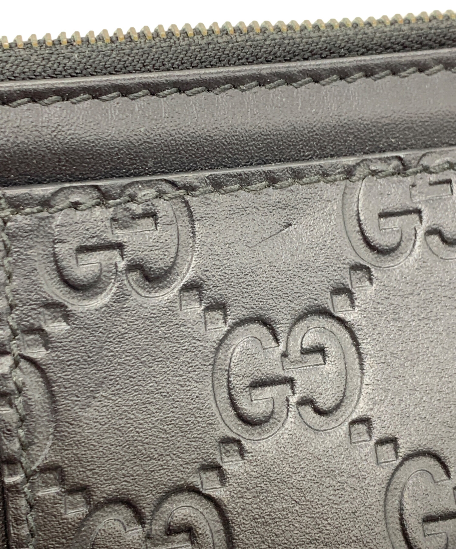 中古・古着通販】GUCCI (グッチ) フラグメントケース ブラック