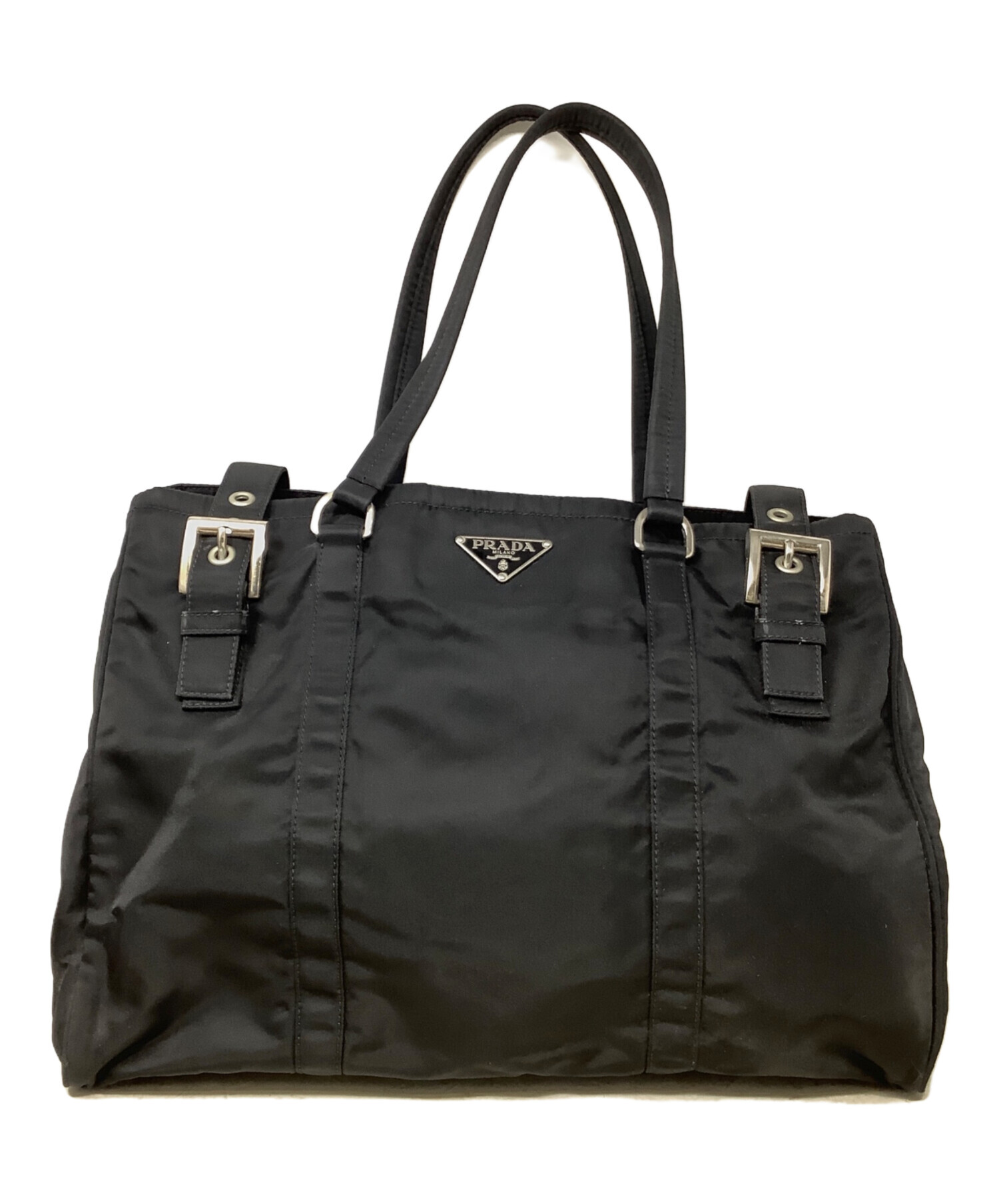 T*P様 PRADA ブラック トートバッグ 中古・古着通販】PRADA (プラダ) トートバッグ PRADA（プラダ）117