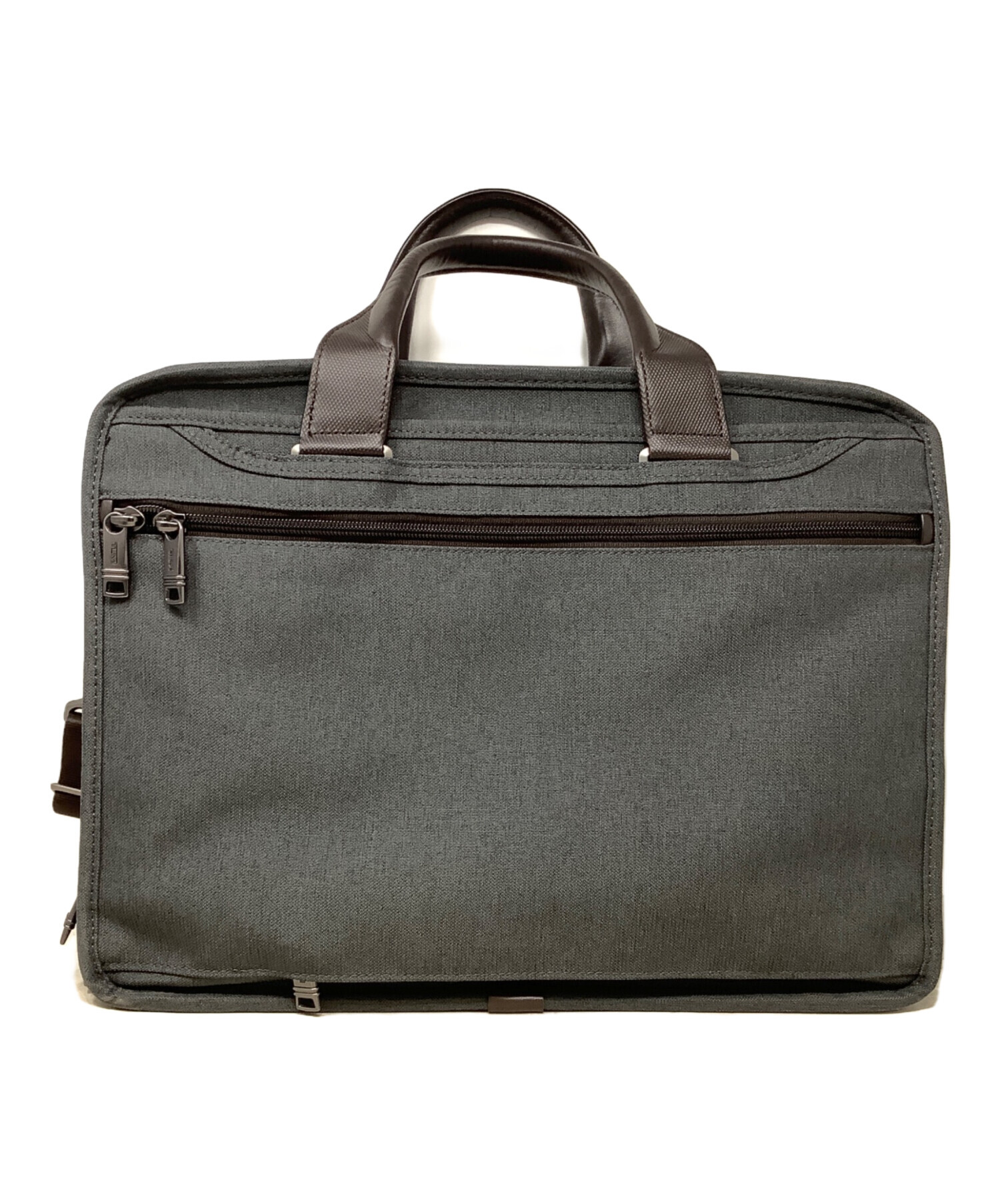 TUMI グレー ビジネスバッグ スリムデザイン 楽天市場】【公式店】5年保証ALPHA ミディアム・15インチ・ブリーフ