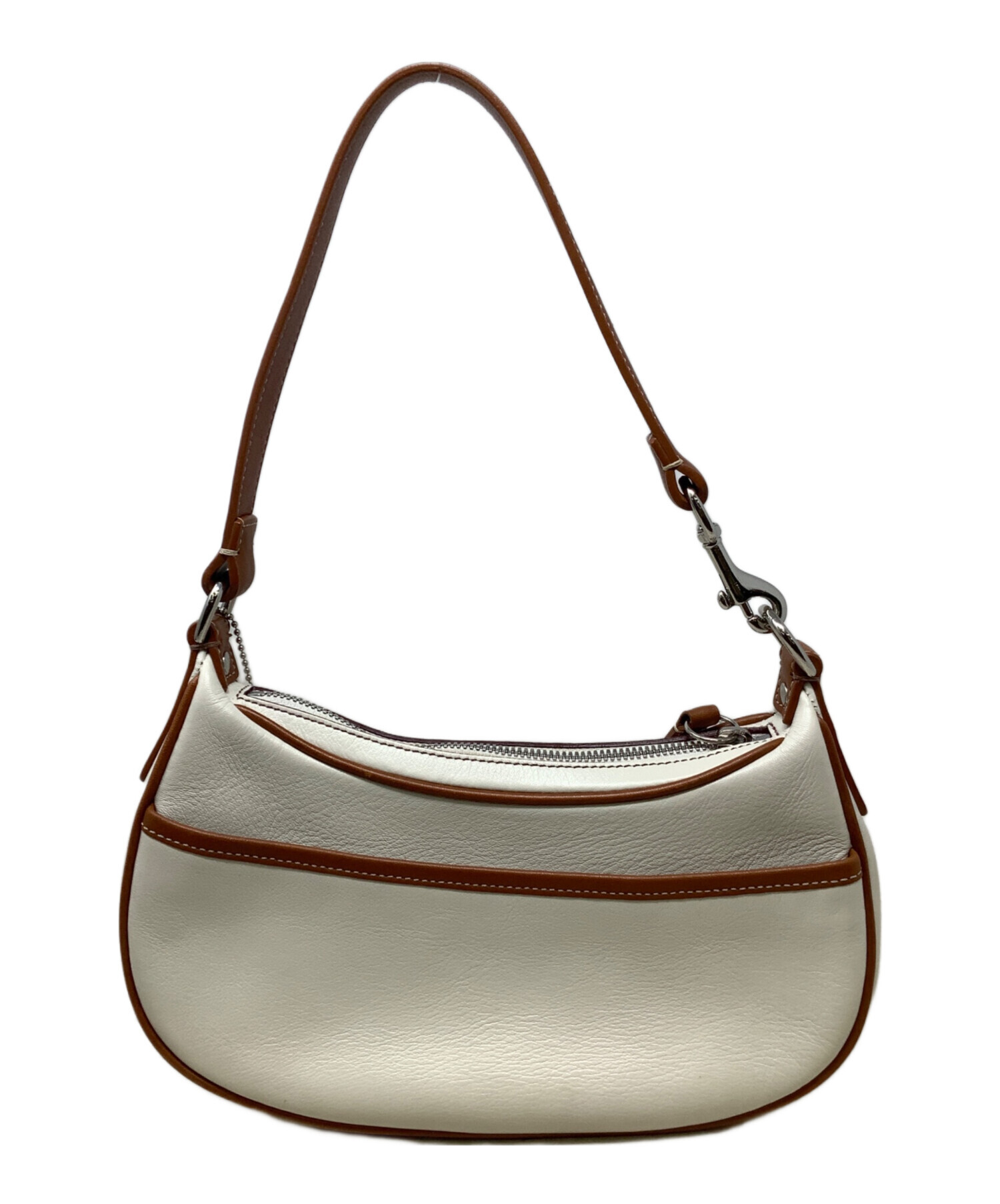 【美品】COACH アクセサリーポーチ ハンドバッグ　フック ゴールド 中古・古着通販】COACH (コーチ) COACH コーチ アクセサリーポーチ