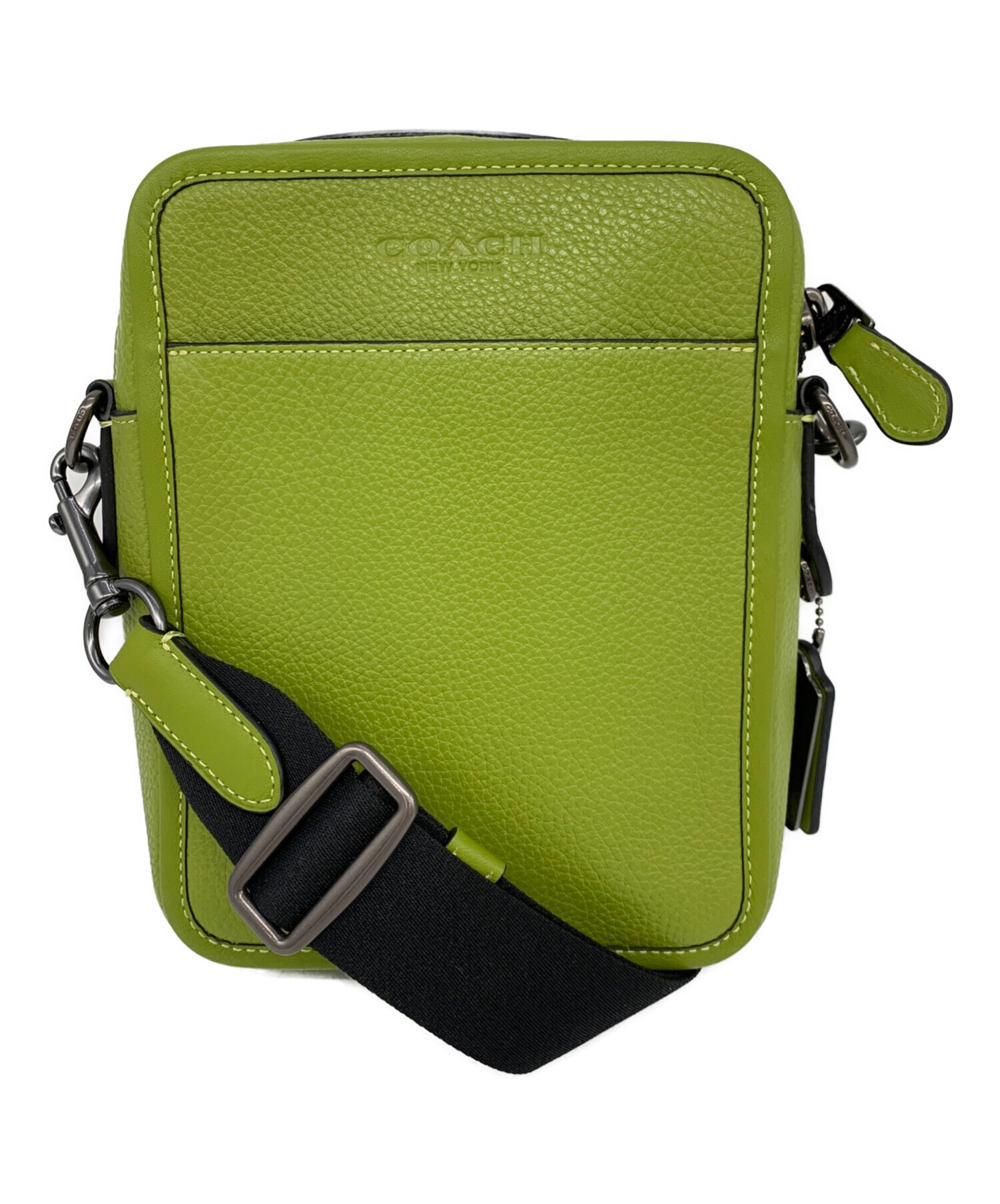 OLD COACH ボディバッグ フォレストグリーン 中古・古着通販】COACH (コーチ) クロスボディバッグ グリーン