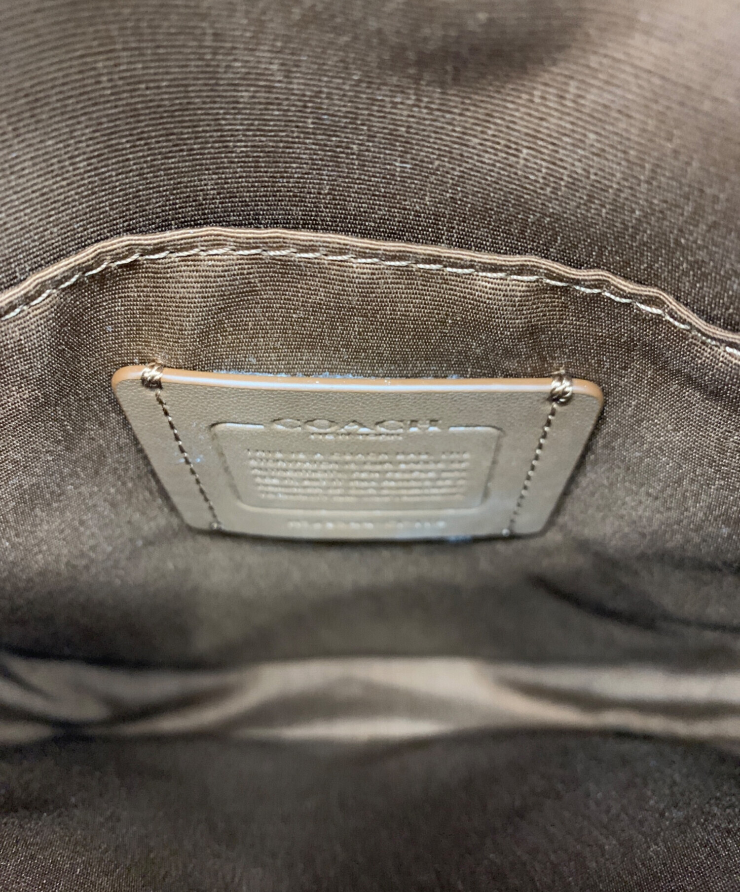 中古・古着通販】COACH (コーチ) クロスボディバッグ グリーン