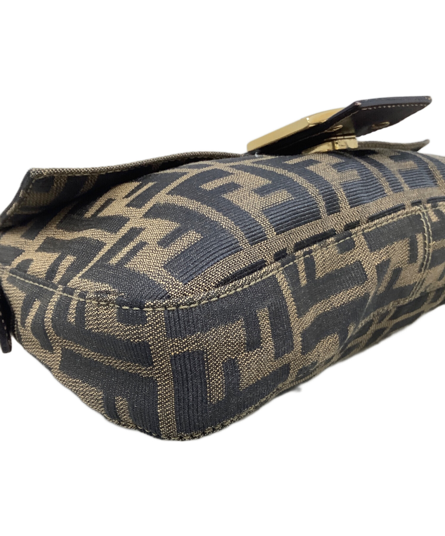 フェンディ ズッカ柄 マンマバゲット レディース 【中古】 FENDI - フェンディ ズッカ柄 マンマバゲット ショルダーバッグ