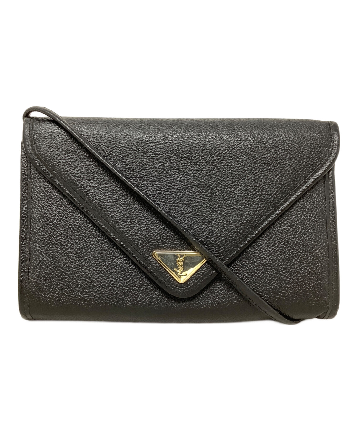Yves Saint Laurent ブラックショルダーバッグ　希少　未使用品 中古・古着通販】Yves Saint Laurent (イヴサンローラン) ショルダー