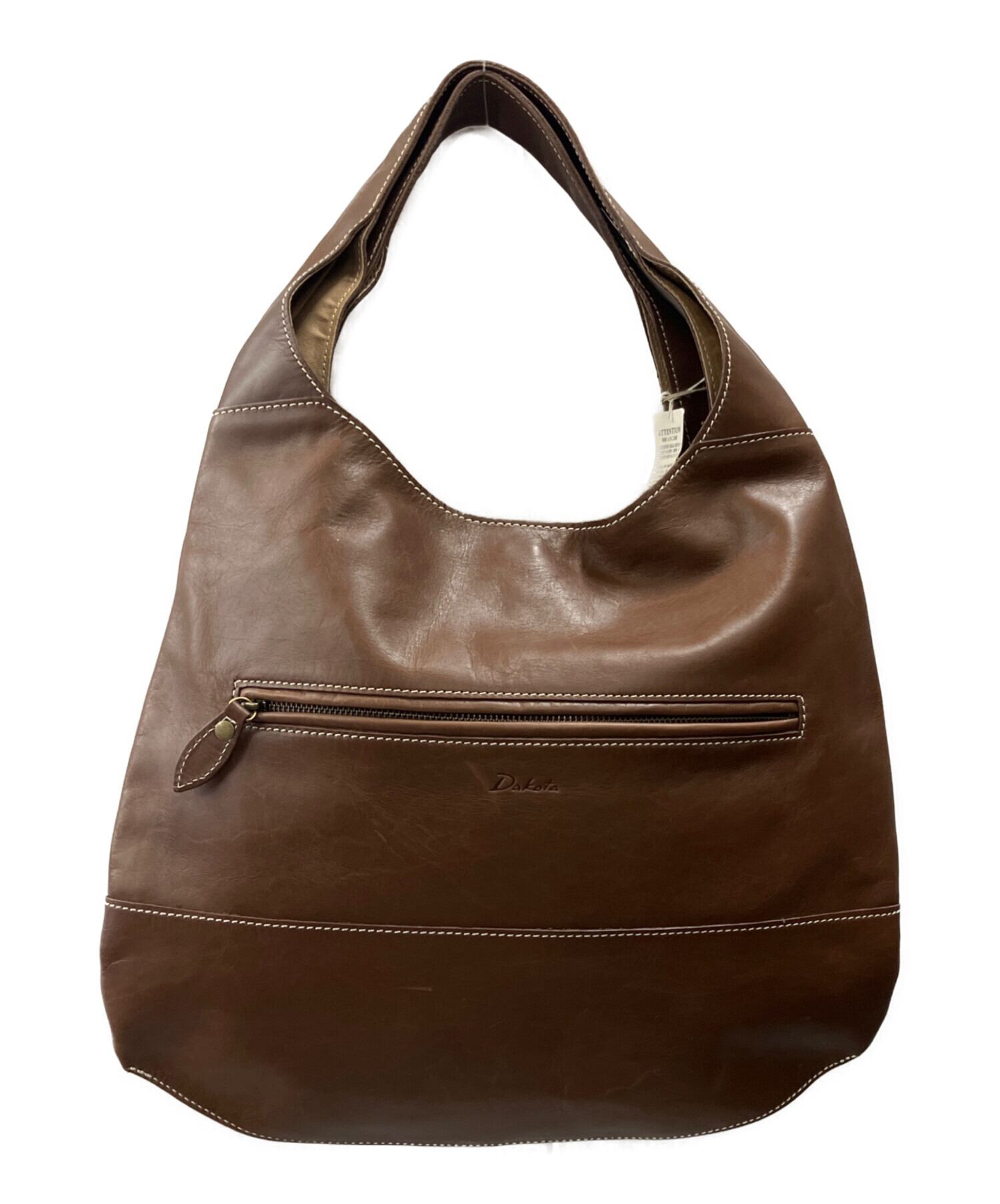 Dakota ブラウンビンテージ風トートバッグ新品未使用タグ付き 中古・古着通販】DAKOTA (ダコタ) トートバッグ Dakota（ダコタ