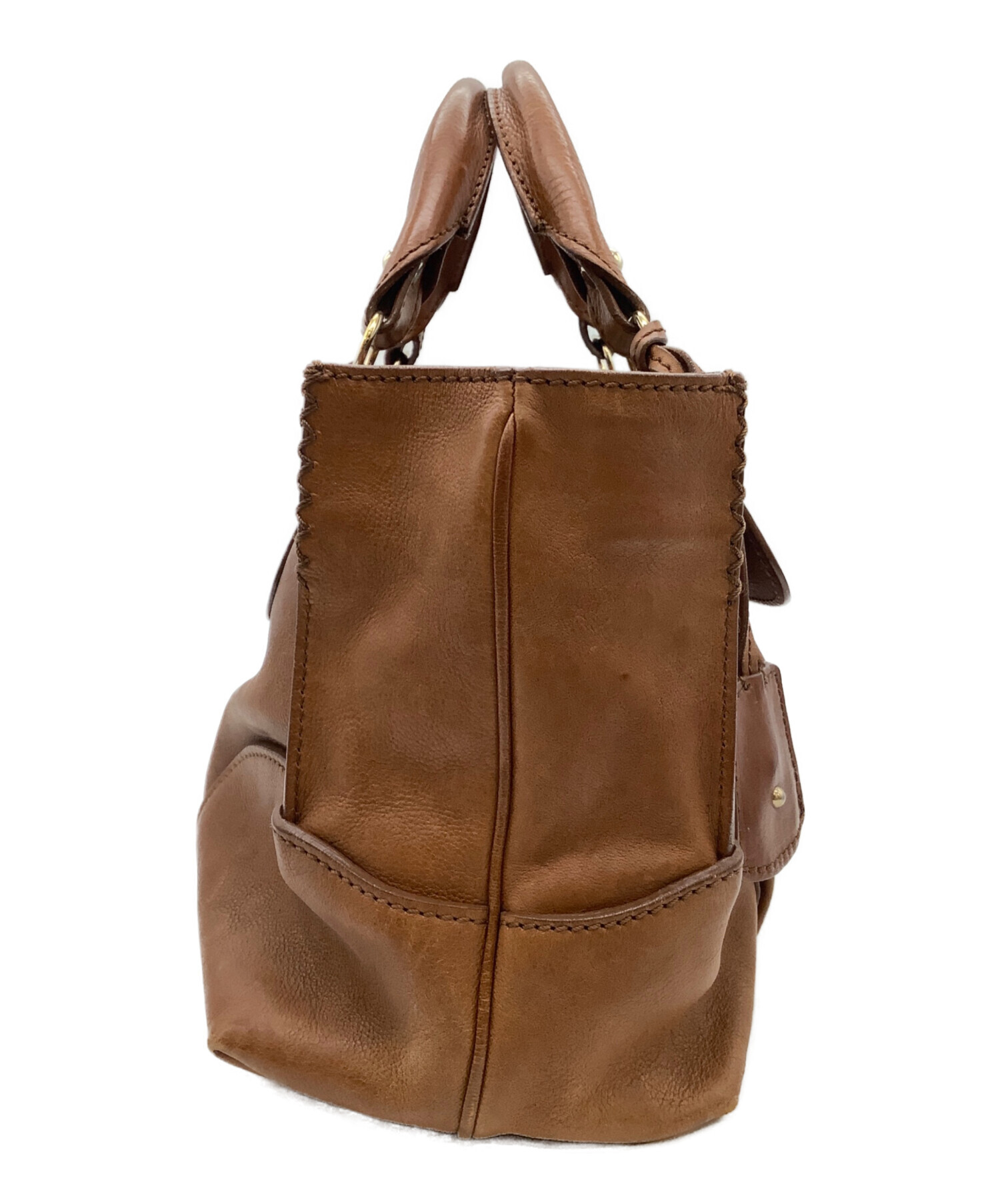 中古・古着通販】CELINE (セリーヌ) ブギーバッグ ブラウン｜ブランド 