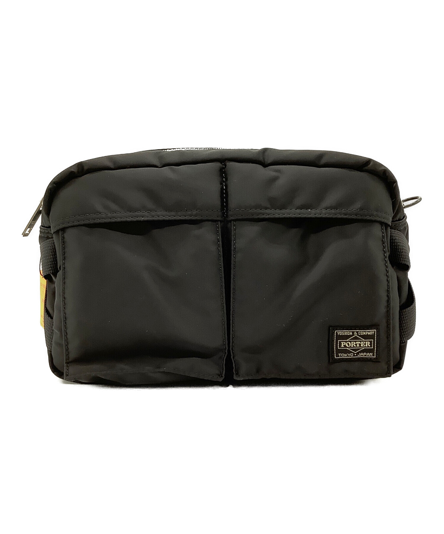 (値下げ）ポーター　ウエストバック　未使用品 中古・古着通販】PORTER (ポーター) ウエストバッグ ブラック 未使用品