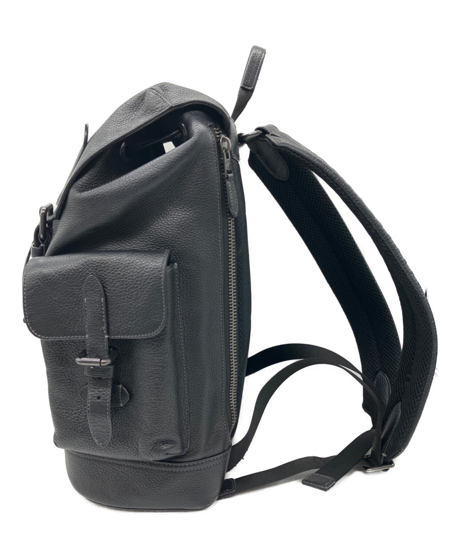 中古・古着通販】COACH (コーチ) ハドソン バックパック ブラック