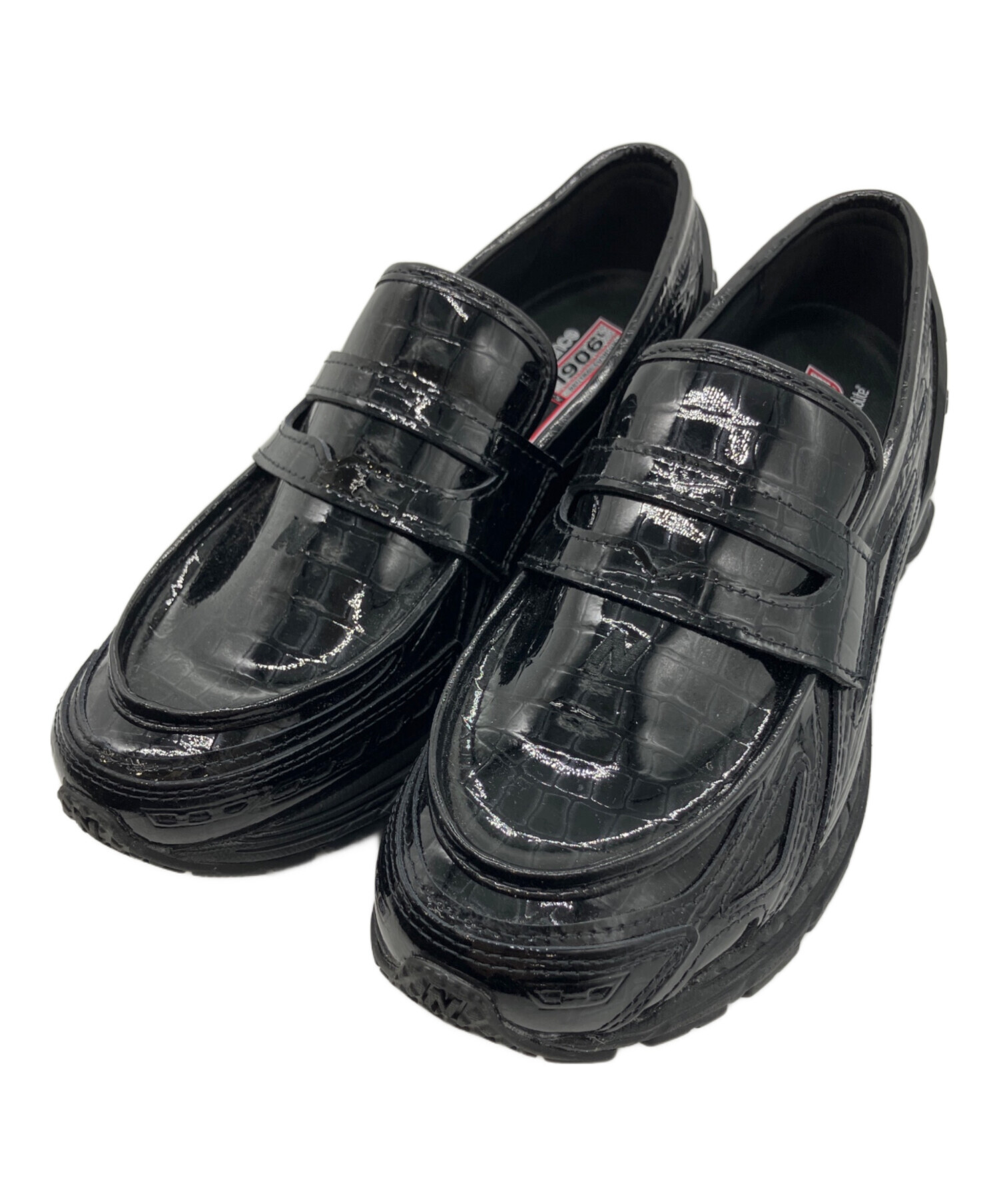 中古・古着通販】NEW BALANCE (ニューバランス) ローファー ブラック