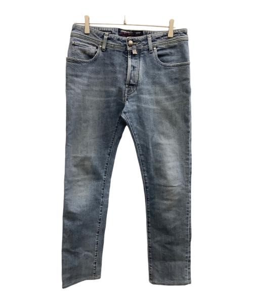 【JACOB COHEN 】センタープレスパンツ　35 中古・古着通販】JACOB COHEN (ヤコブコーエン) デニムパンツ J688