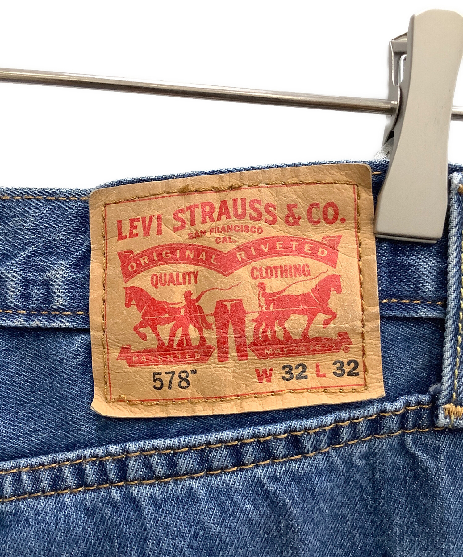 中古・古着通販】LEVI'S (リーバイス) デニムパンツ 578 インディゴ