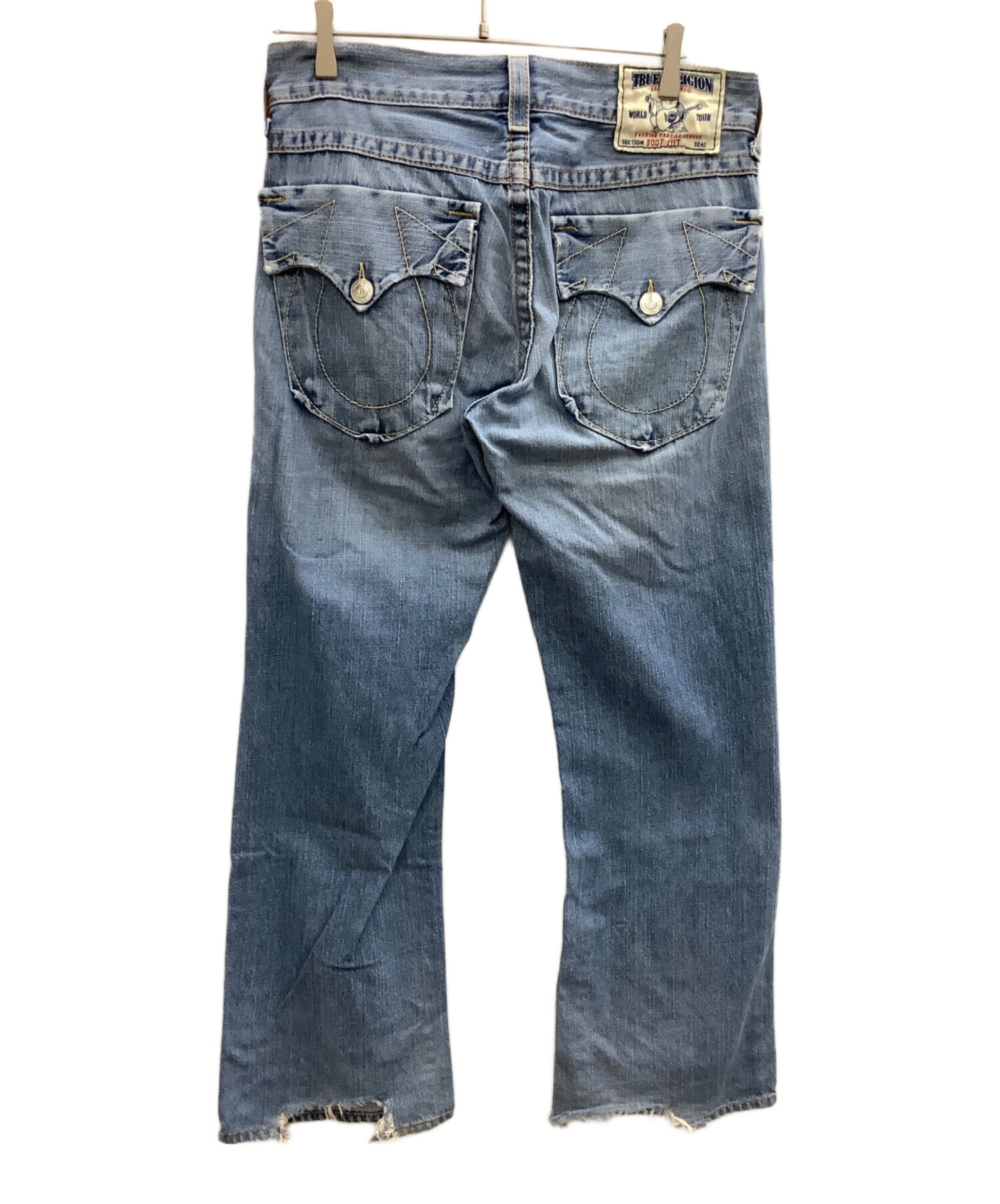 中古・古着通販】TRUE RELIGION (トゥルー レリジョン) ダメージデニム
