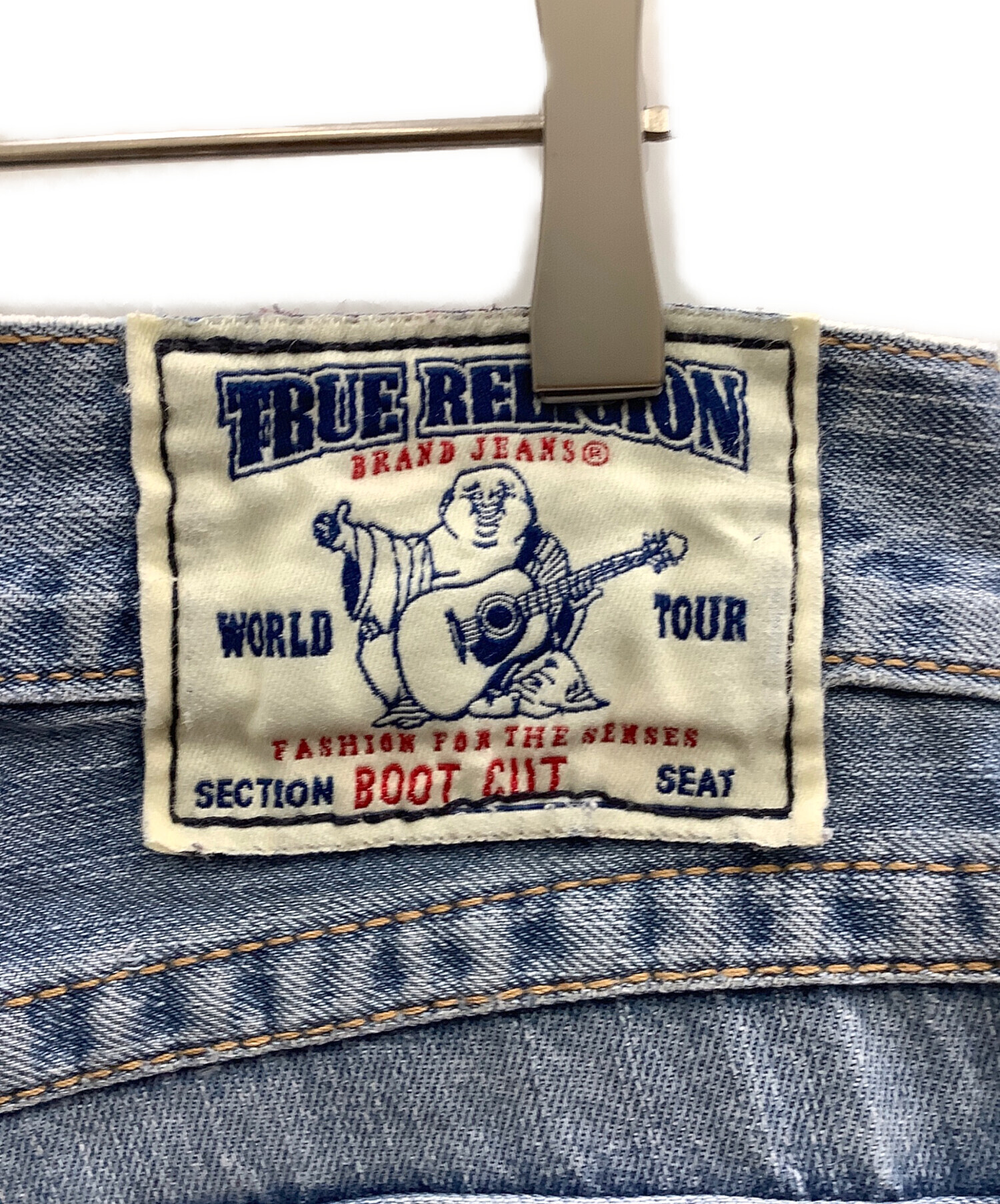 True Religion 古着　ダメージドデニム 中古・古着通販】TRUE RELIGION (トゥルー レリジョン) ダメージデニム