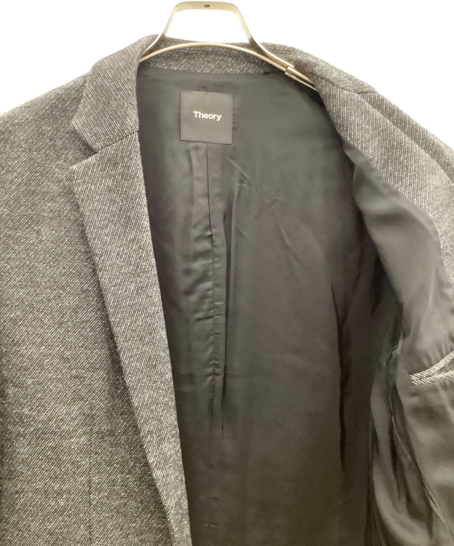 中古・古着通販】theory (セオリー) セットアップスーツ グレー サイズ