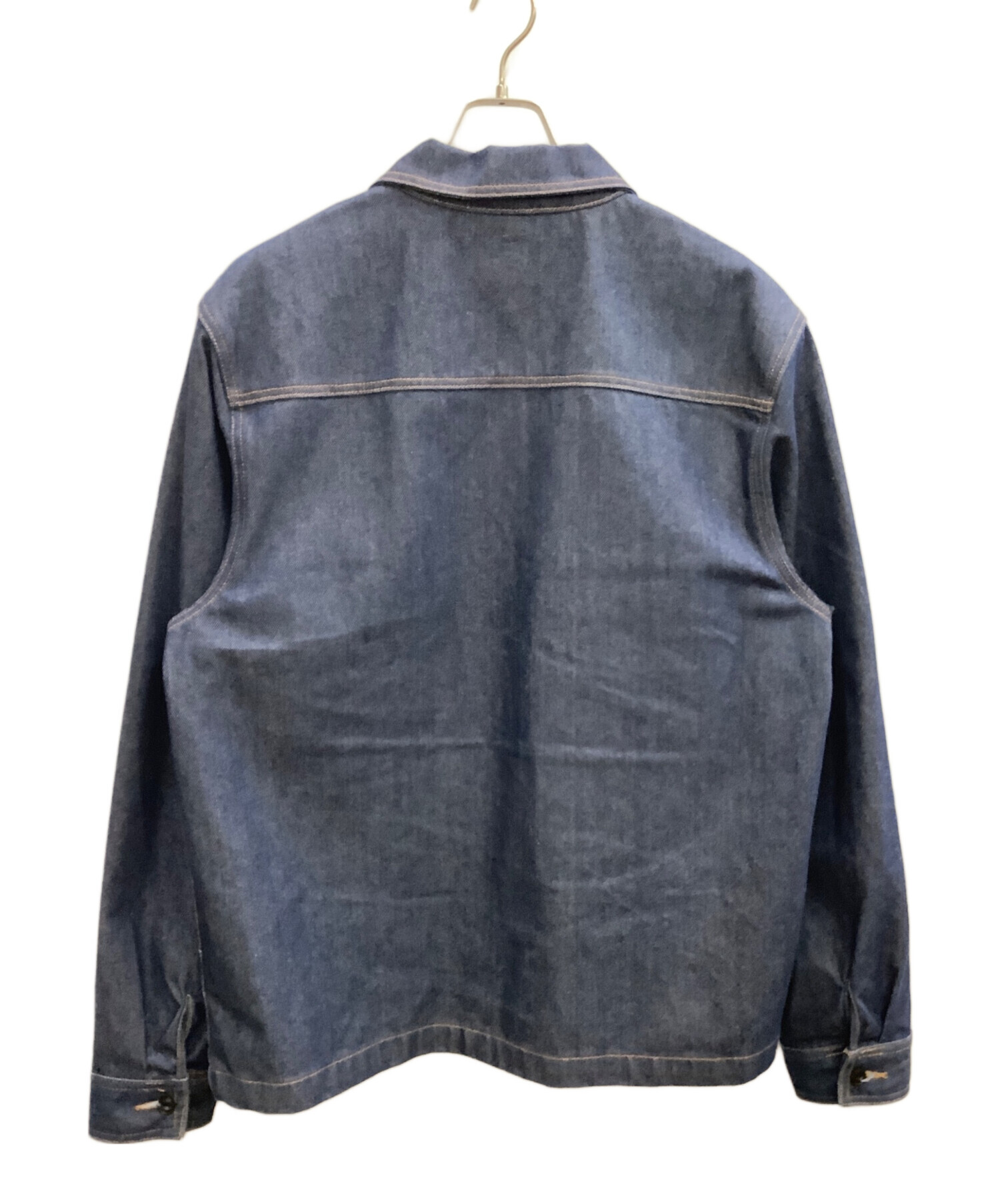 中古・古着通販】stussy (ステューシー) Denim Zip Up Work Shirt