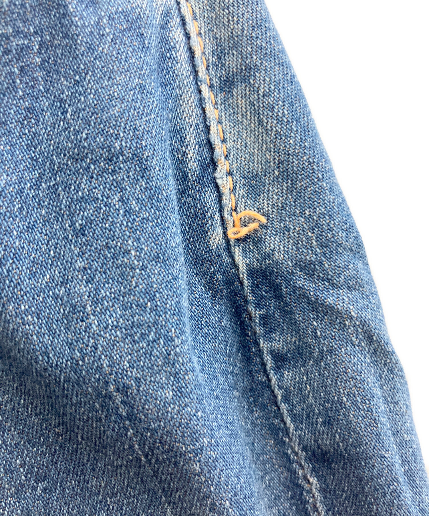 エビス LOT7001ハーフ デニムパンツ 濃紺 日本製 W32 赤耳 中古・古着通販】EVISU (エヴィス) ハーフデニムパンツ EVISU