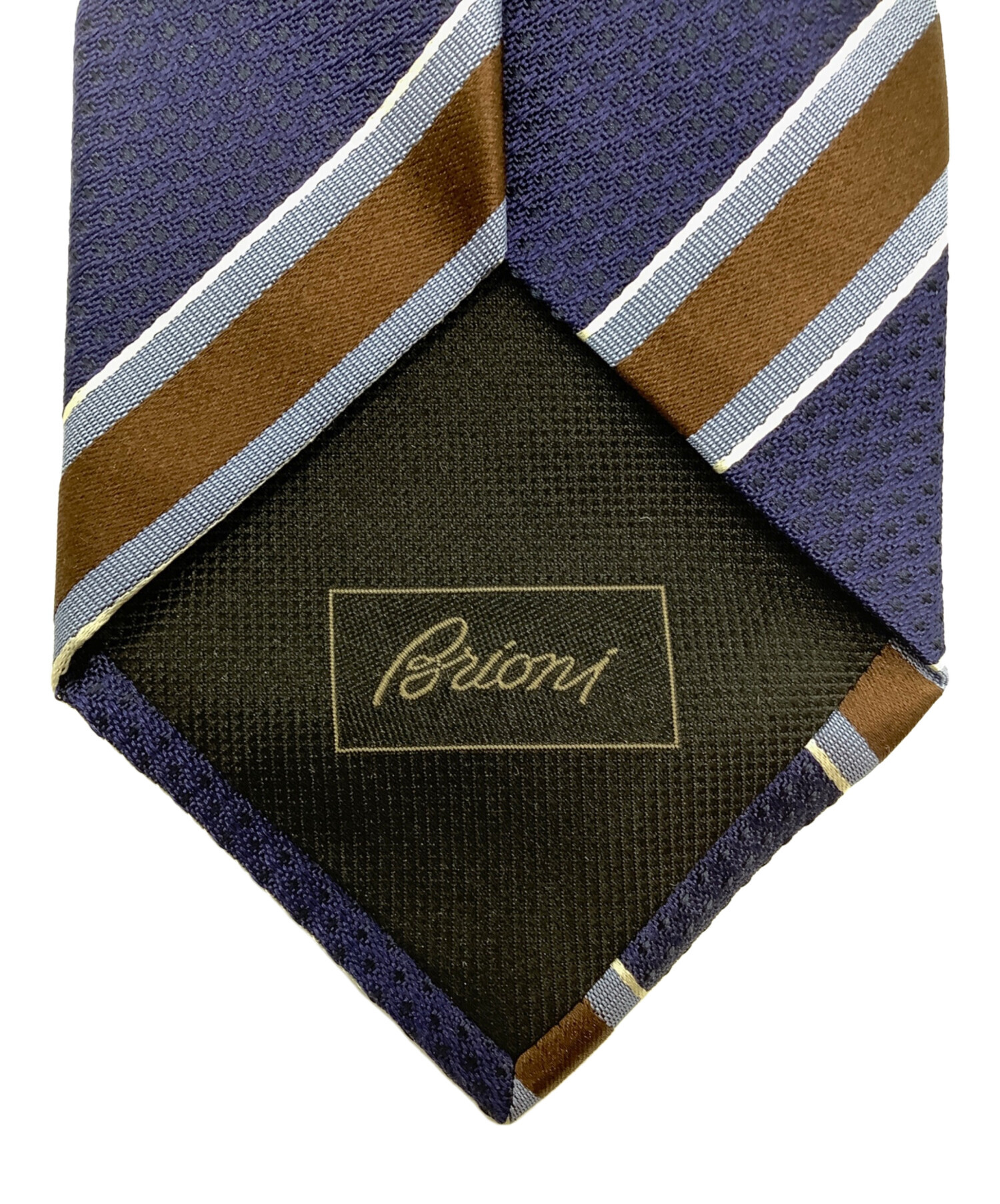 中古・古着通販】BRIONI (ブリオーニ) ネクタイ ネイビー サイズ:不明