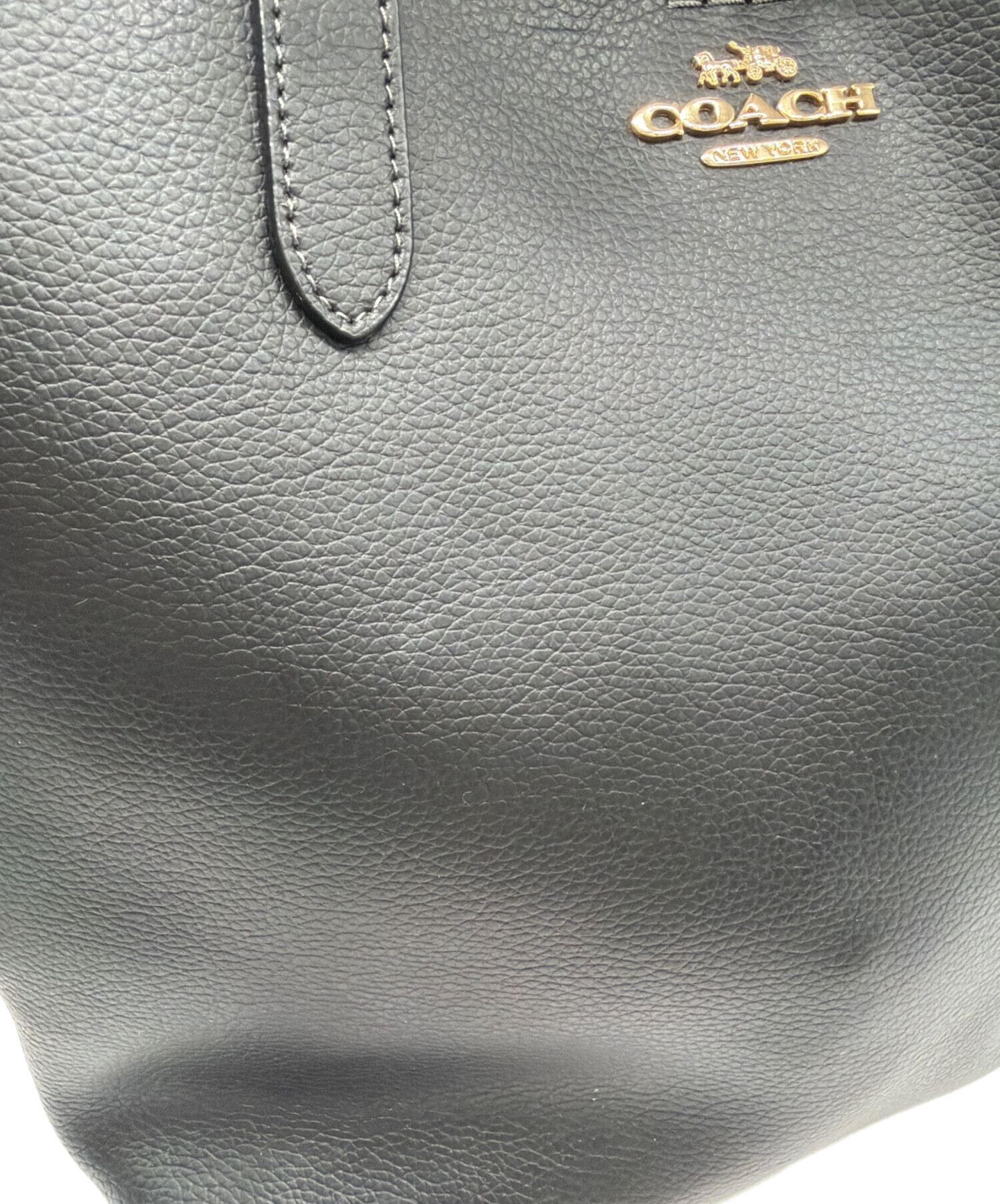 中古・古着通販】COACH (コーチ) 2WAYトートバッグ ブラック｜ブランド