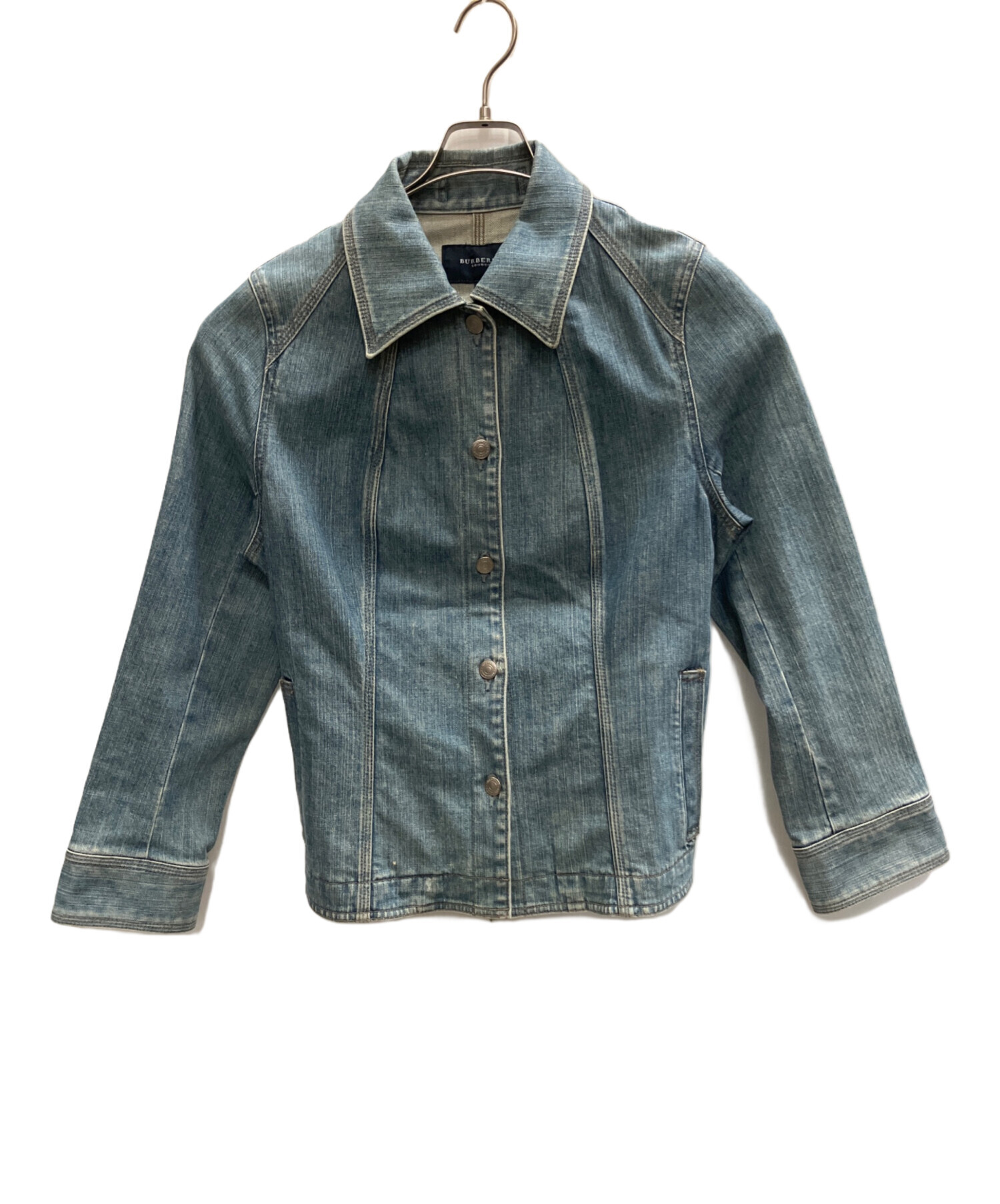 バーバリー　デニムジャケット　Gジャン 中古・古着通販】BURBERRY (バーバリー) デニムジャケット インディゴ