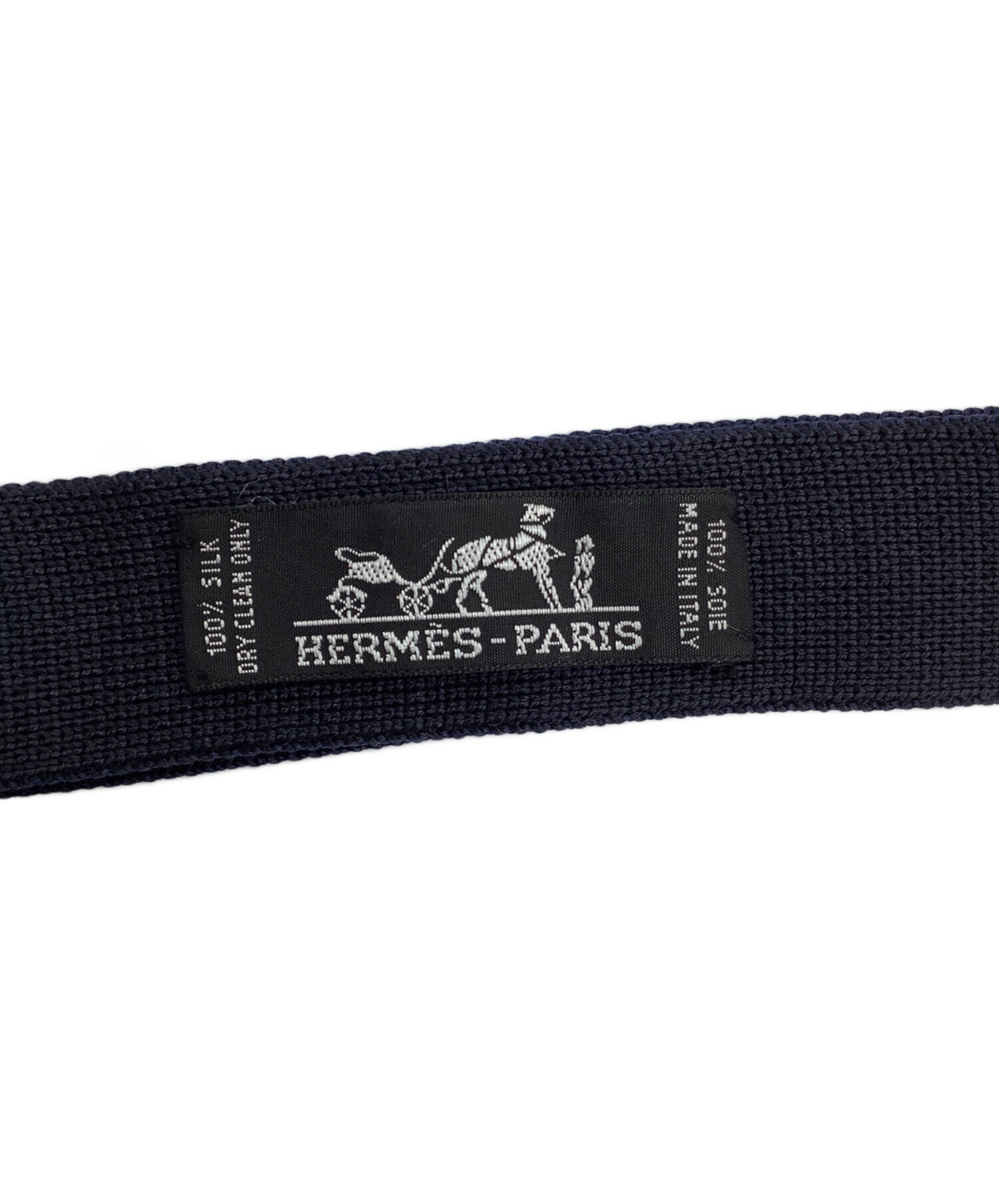 中古・古着通販】HERMES (エルメス) ニットタイ HERMES（エルメス