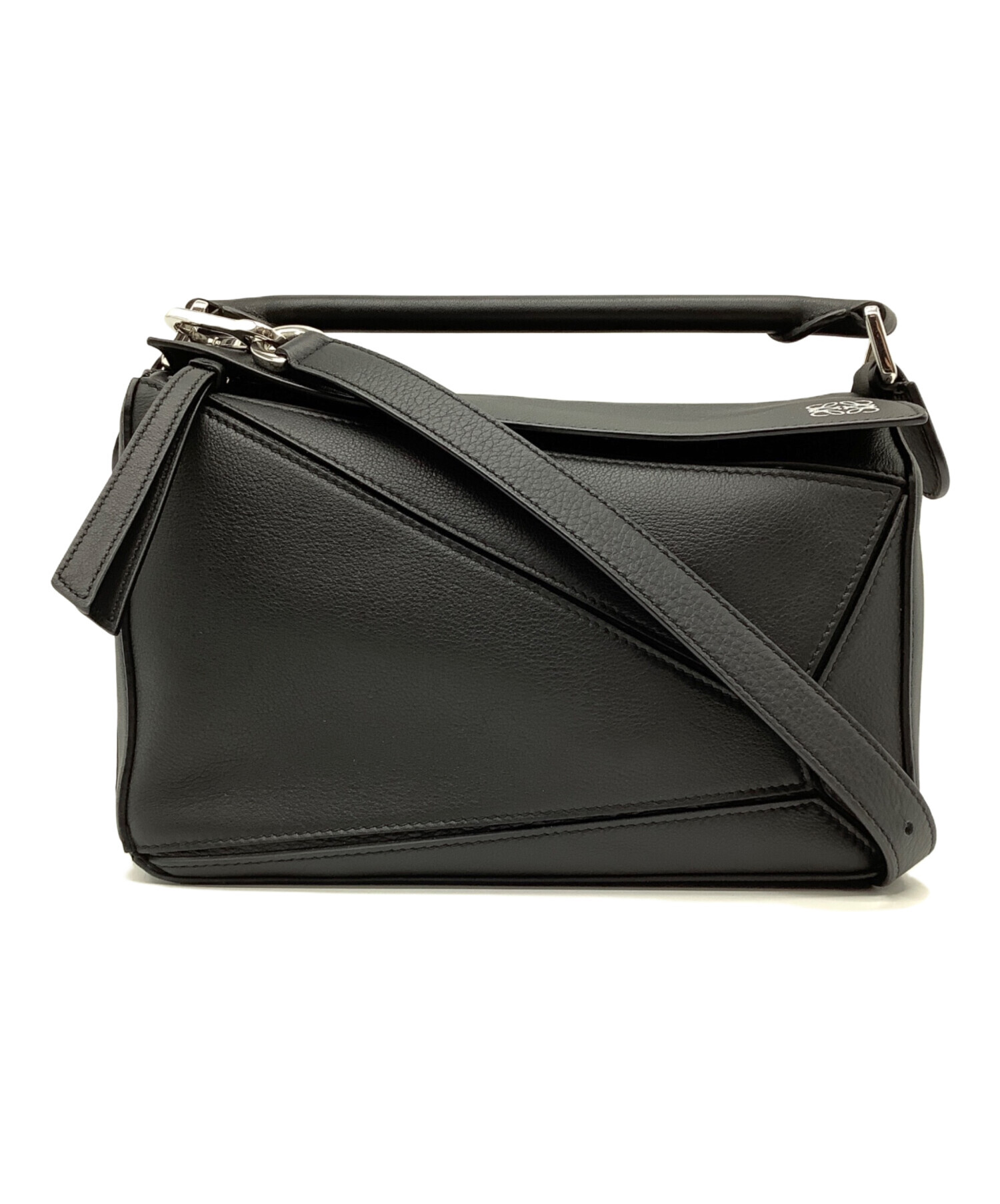 Loewe バッグ ロエベ パズル 黒 ロエベ LOEWE PUZZLE SMALL BAG パズル
