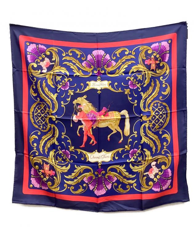 中古・古着通販】HERMES (エルメス) カレ90 トルコの馬 Cheval Turc