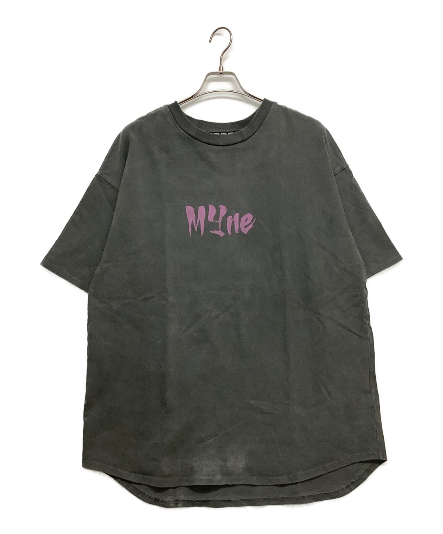 中古・古着通販】myne (マイン) CVTVLIST (カタリスト) Tシャツ グレー 