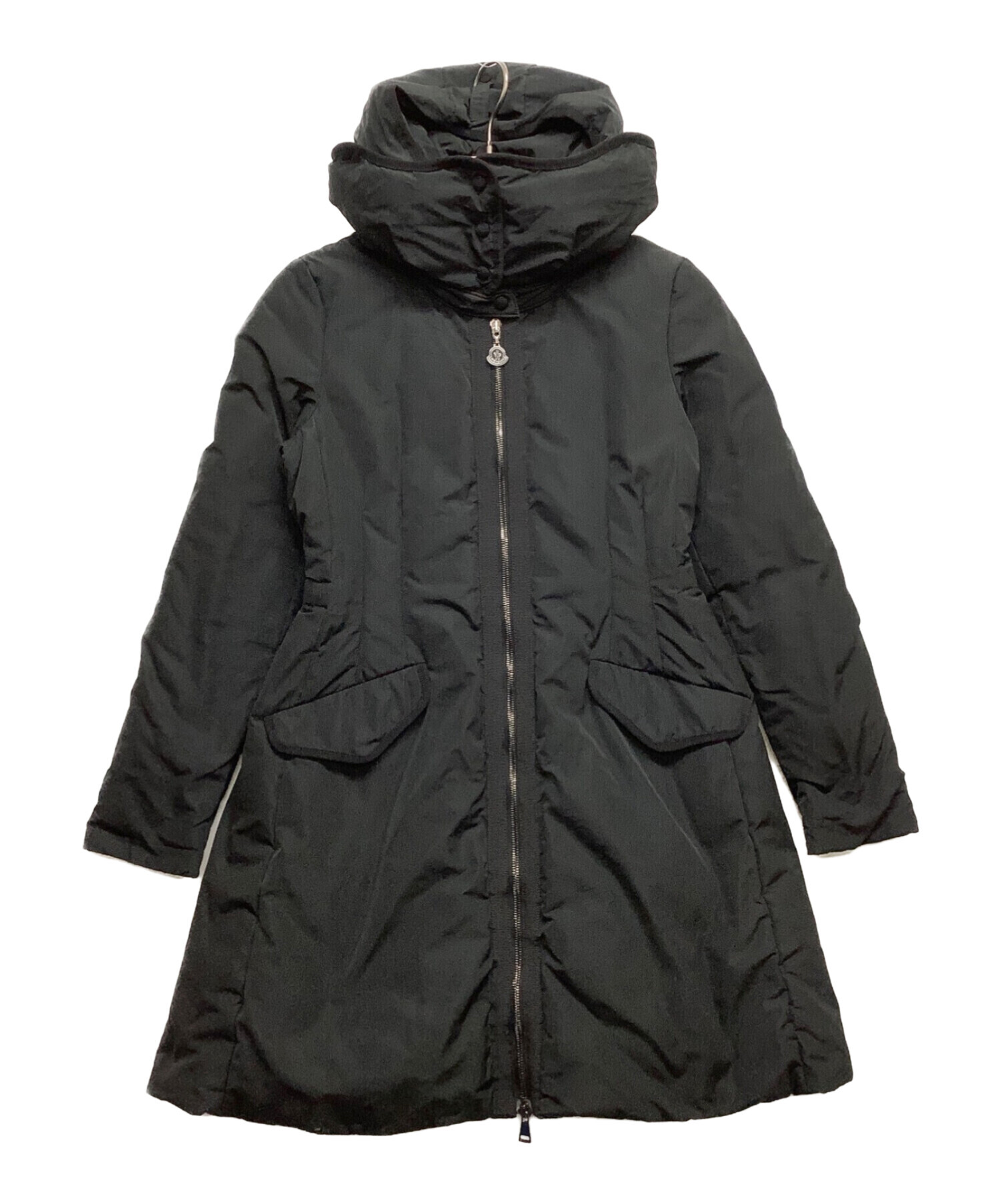 中古・古着通販】MONCLER (モンクレール) ダウンコート ブラック 中古・古着通販】MONCLER (モンクレール) ダウンコート ブラック