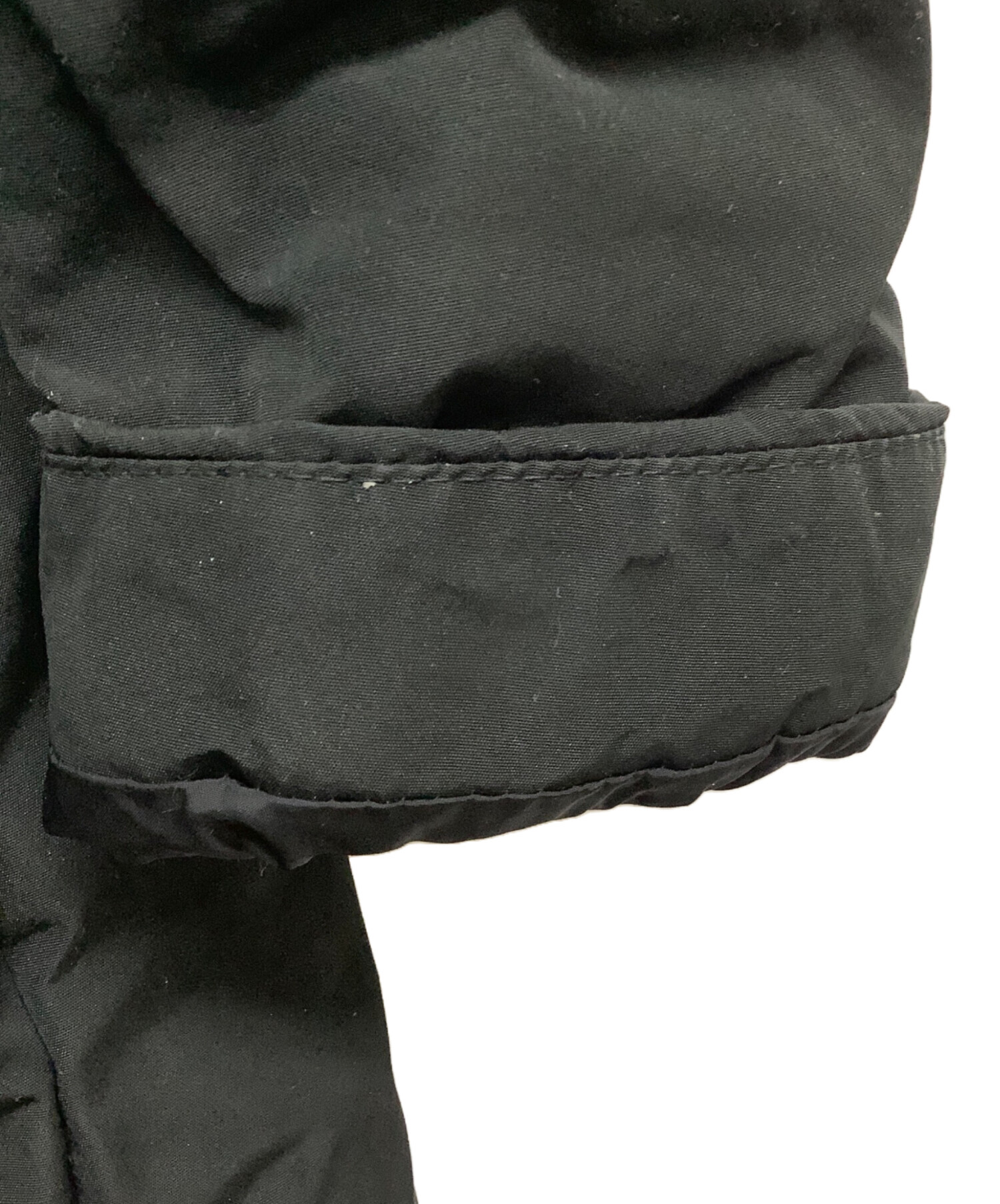 中古・古着通販】MONCLER (モンクレール) ダウンコート ブラック 