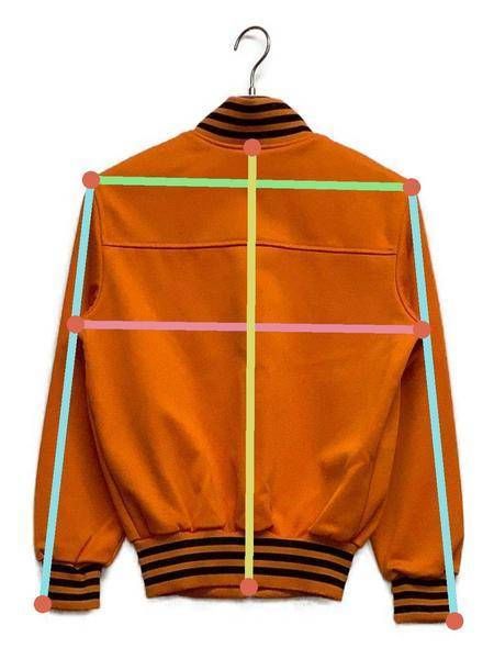 adidas トラックジャケット　オレンジ 6号　ジャンク　型番不明 中古・古着通販】adidas (アディダス) 70-80`Sスナップトラック