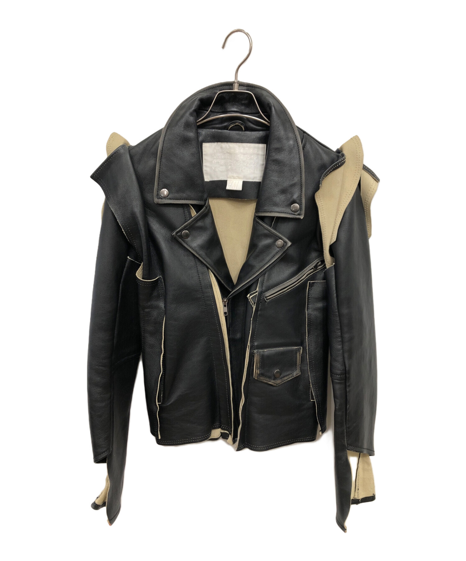 martin margiela ブラックレザー 38サイズ 【公式通販】