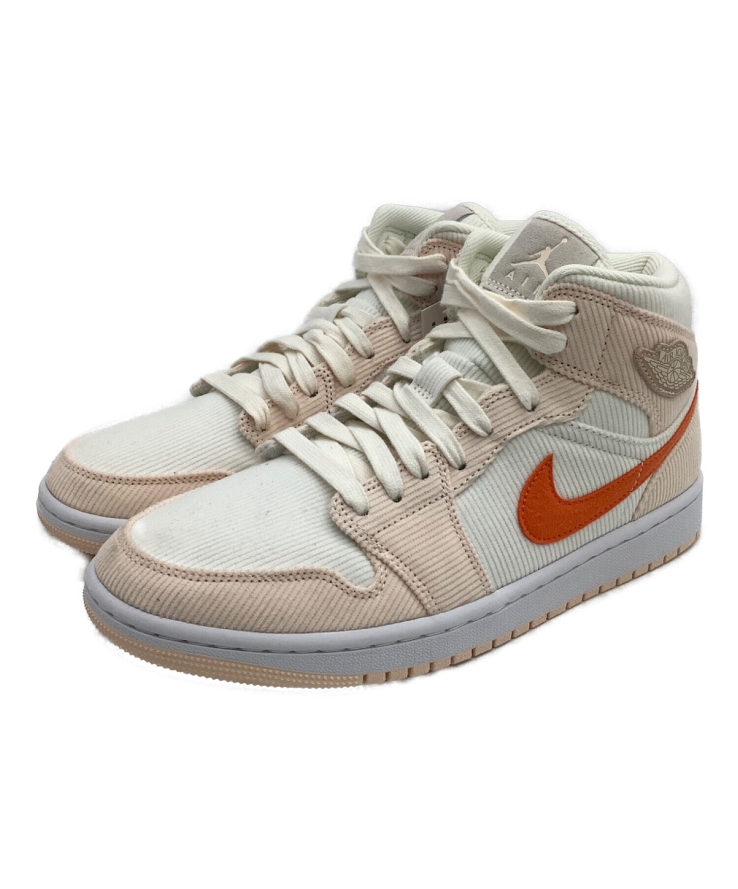 中古・古着通販】NIKE (ナイキ) スニーカー ホワイト×オレンジ サイズ 