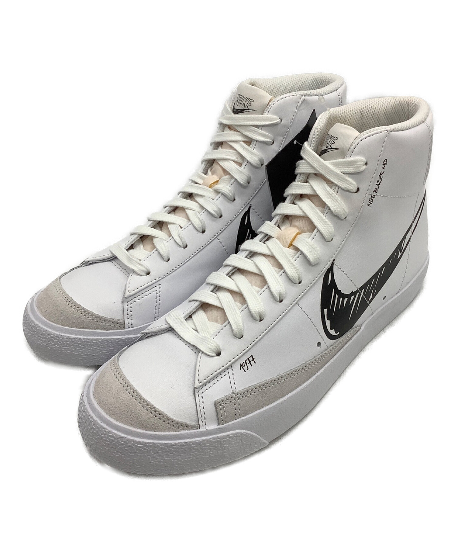 ビンテージNikeフランチャイズ ハイカットスニーカー 中古・古着通販】NIKE (ナイキ) ハイカットスニーカー ホワイト サイズ