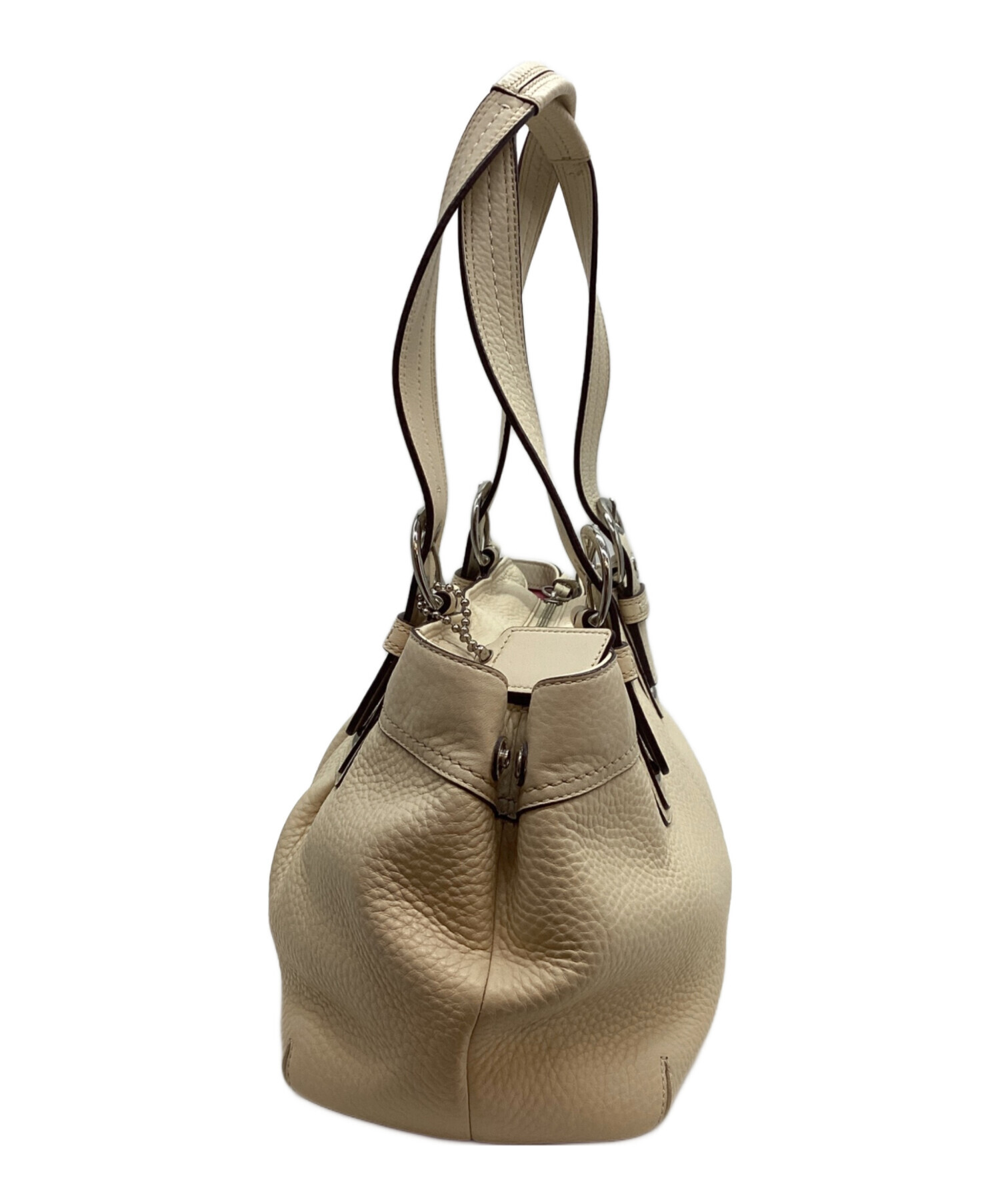 中古・古着通販】COACH (コーチ) トートバッグ ベージュ｜ブランド