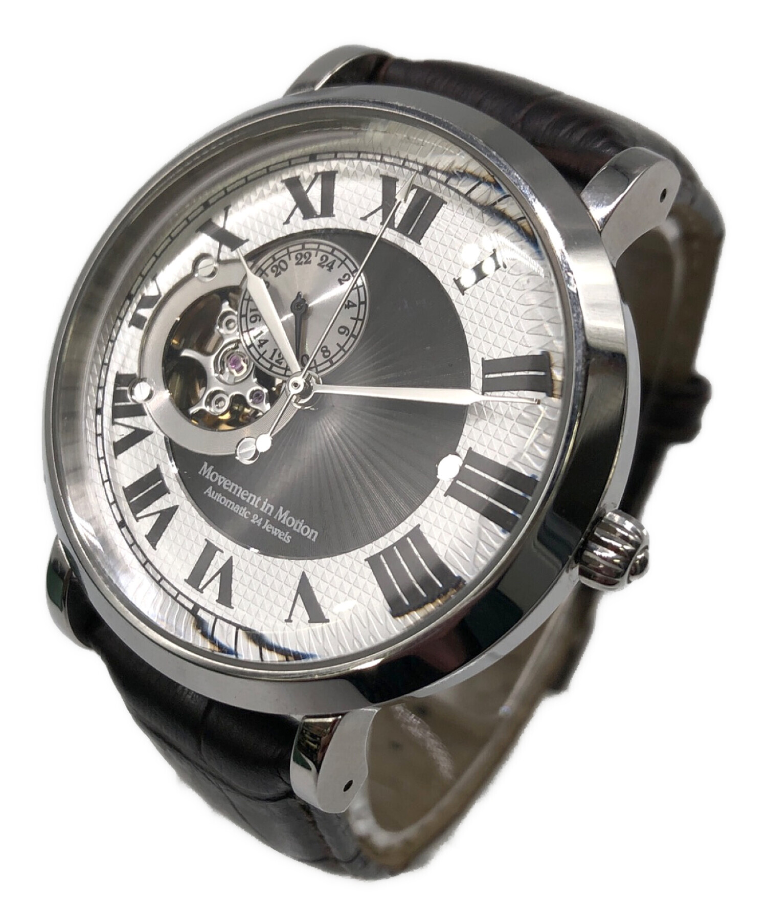 Movement in Motion 自動巻き時計 ブラック 10/28発売【Movement in Motion】シンプルメカ登場 | NEW ITEM