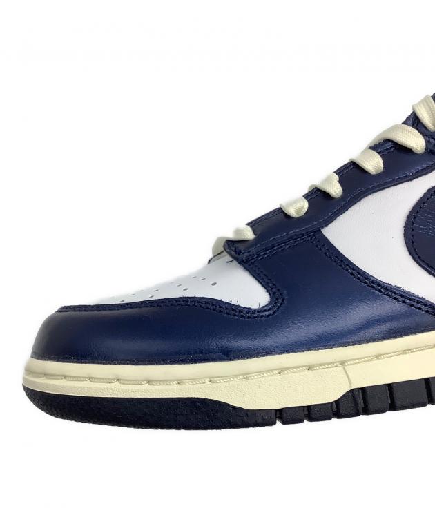 NIKE(ナイキ) Nike Dunk Low Vintage Varsity Maize/Midnight Navy メンズ  10【中古】【ブランド古着バズストア】 中古・古着通販】NIKE (ナイキ) スニーカー DUNK LOW “VINTAGE NAVY