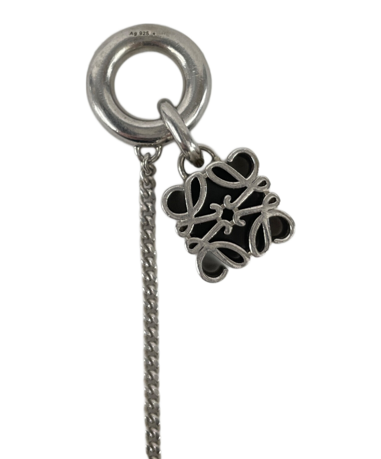 LOEWE ロエベ ネックレス アナグラム シルバー Ag925 LOEWE ロエベ アナグラム ネックレス Ag925 SV シルバー ペンダント